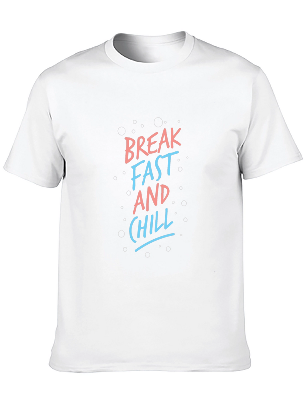 Breakfast and Chill Graphic Tee - Casual Comfort