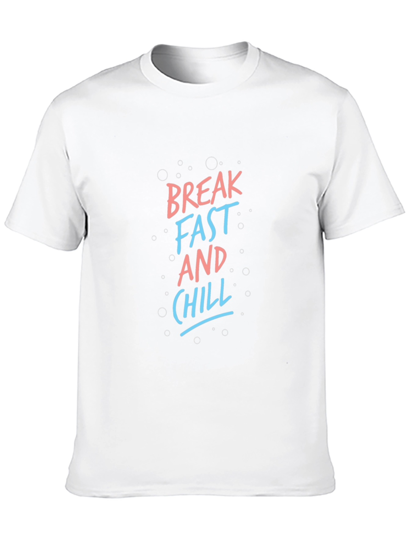 Breakfast and Chill Graphic Tee - Casual Comfort