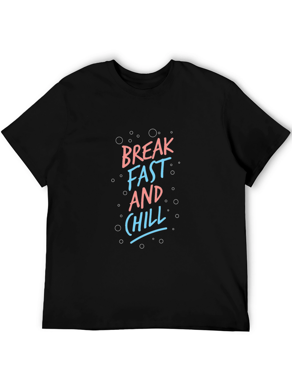 Breakfast and Chill Graphic Tee - Casual Comfort