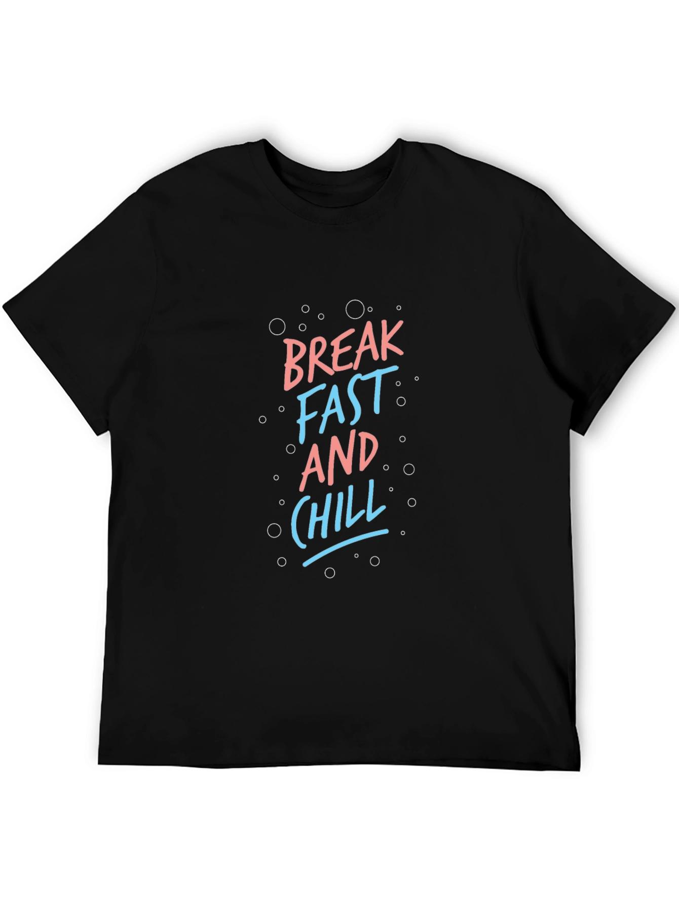 Breakfast and Chill Graphic Tee - Casual Comfort