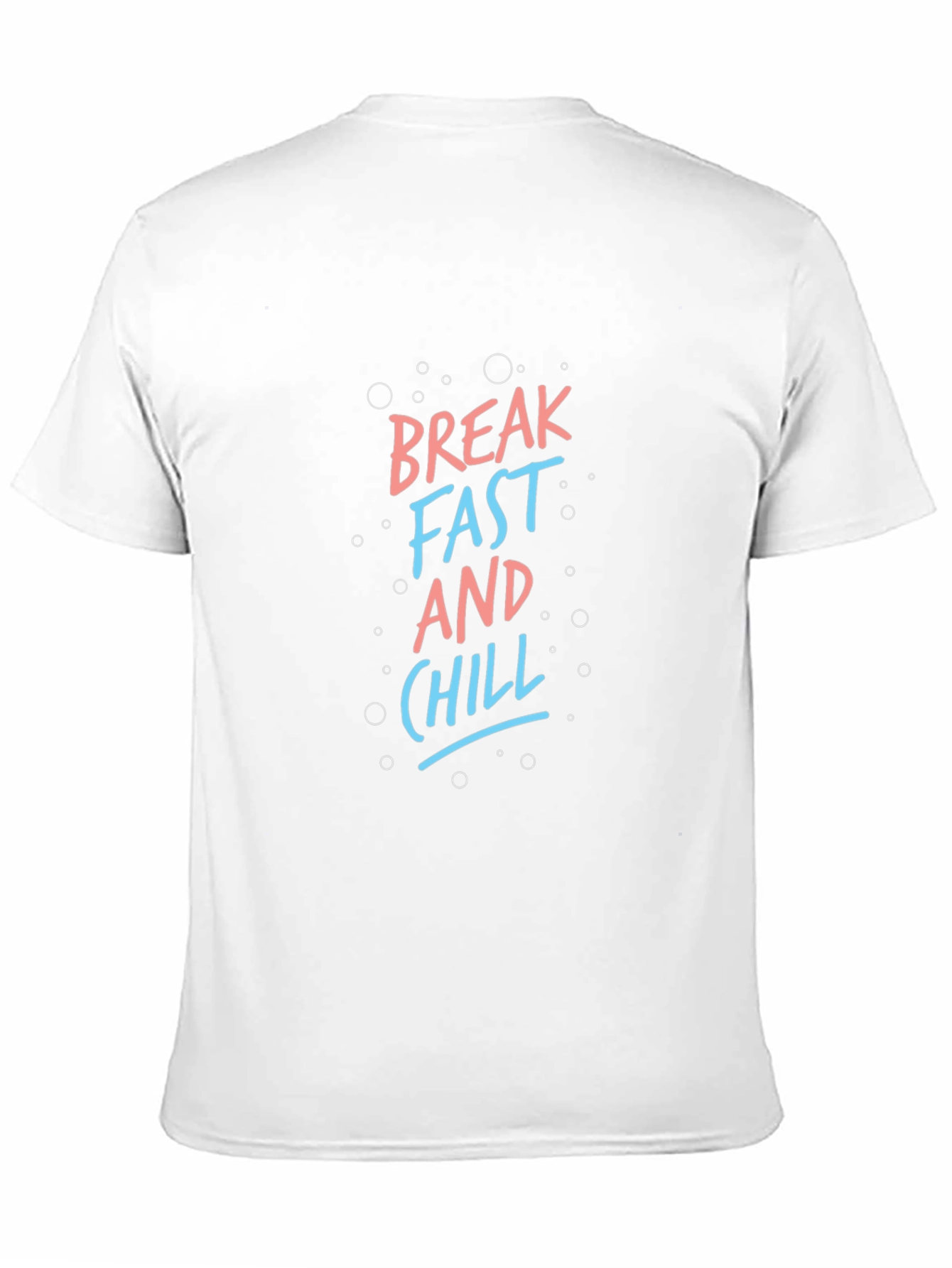 Breakfast and Chill Graphic Tee - Casual Comfort