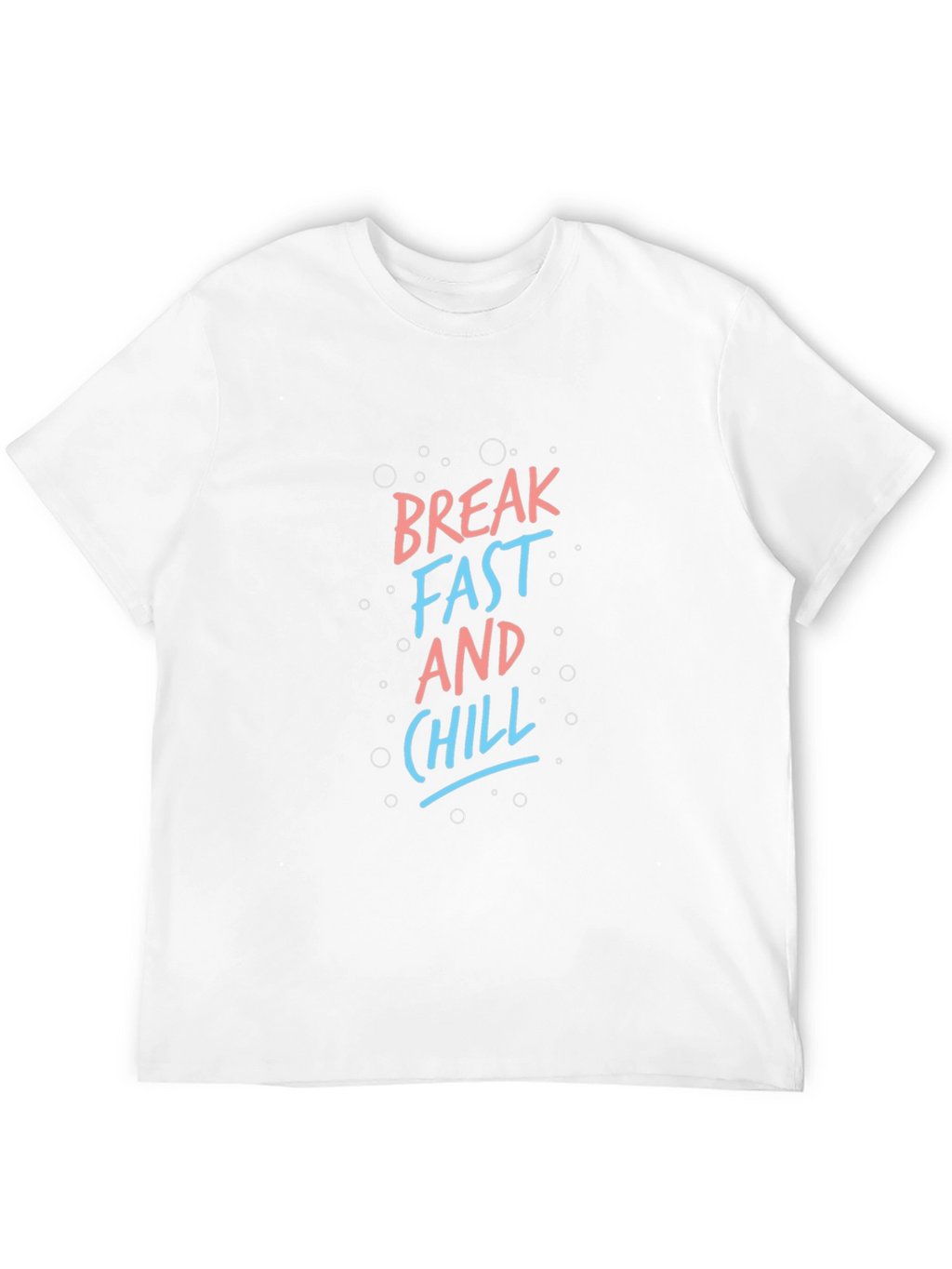 Breakfast and Chill Graphic Tee - Casual Comfort