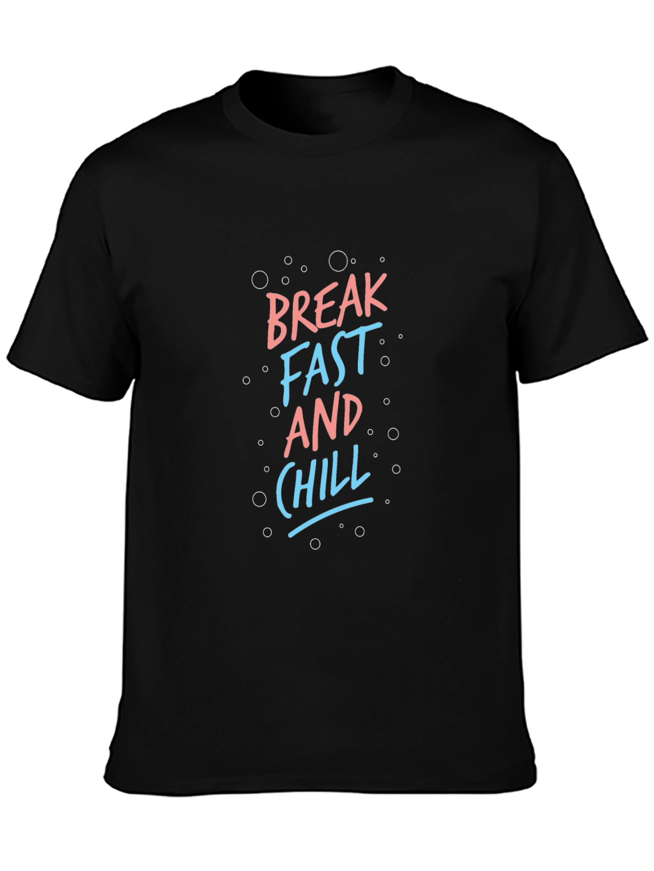 Breakfast and Chill Graphic Tee - Casual Comfort
