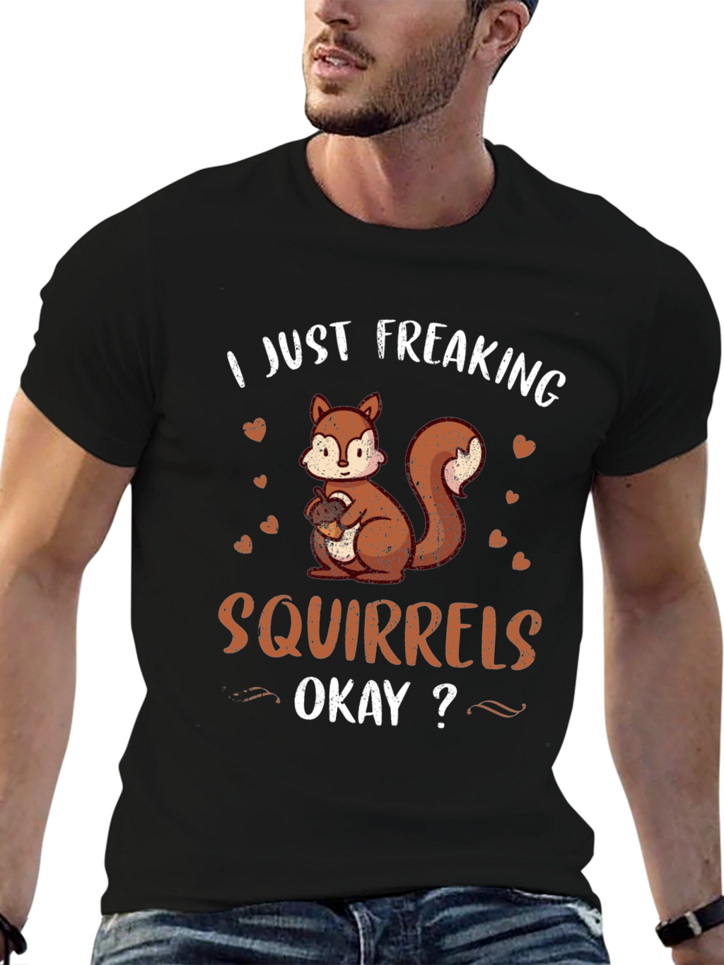 I Just Freaking Love Squirrels T-Shirt