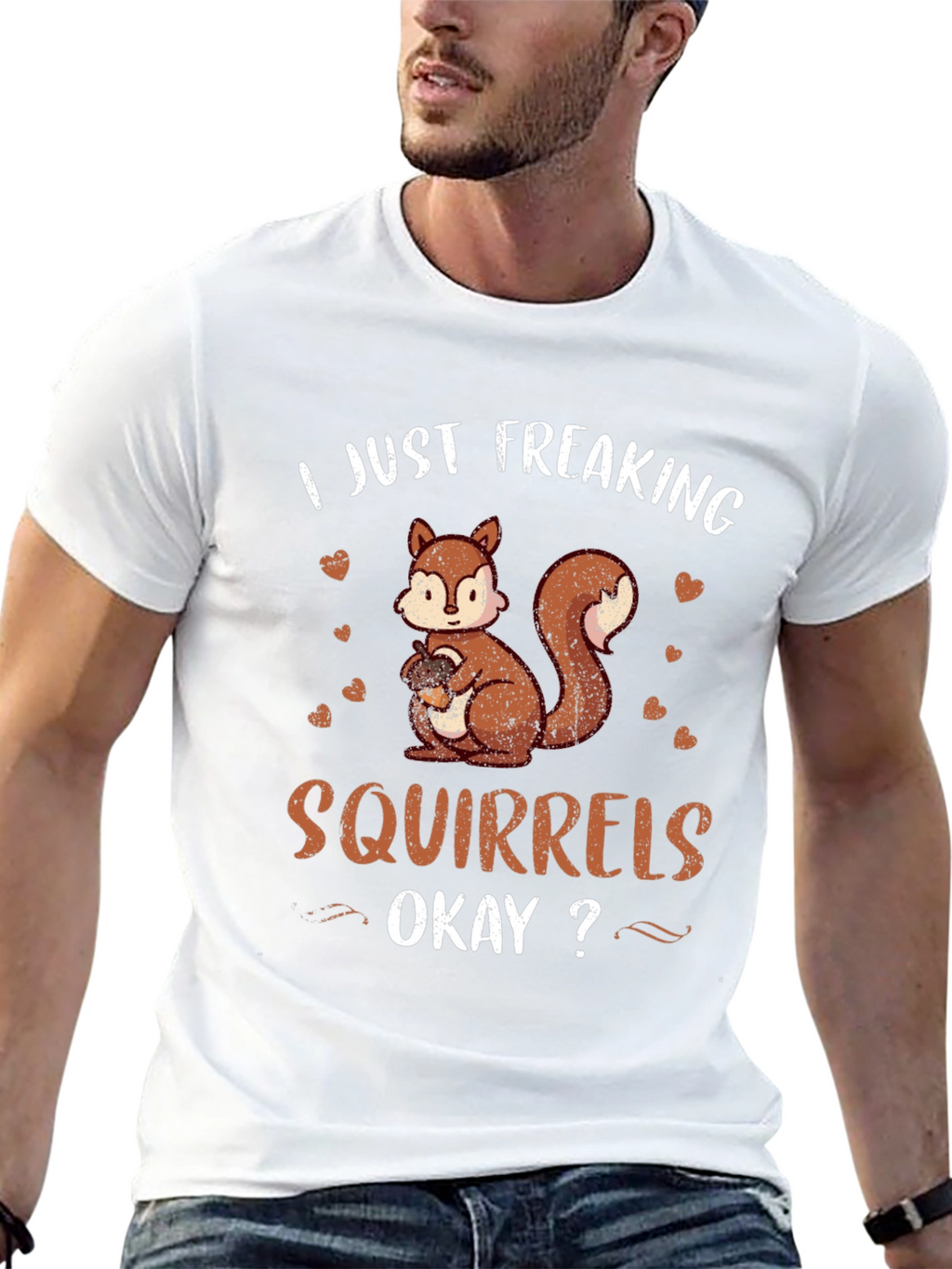 I Just Freaking Love Squirrels T-Shirt