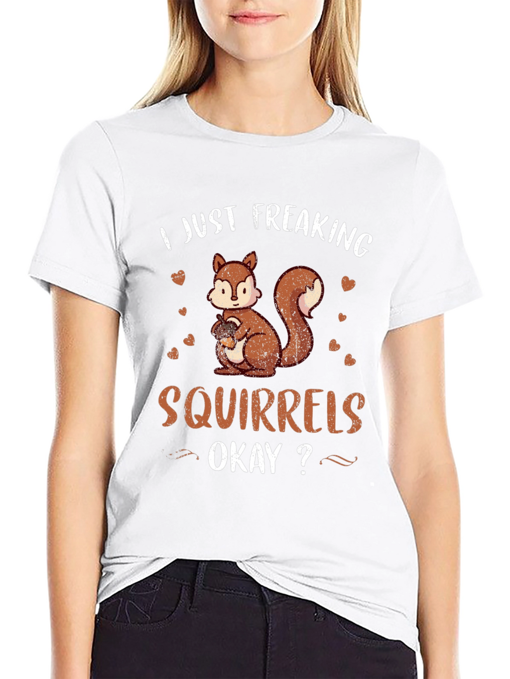 I Just Freaking Love Squirrels T-Shirt