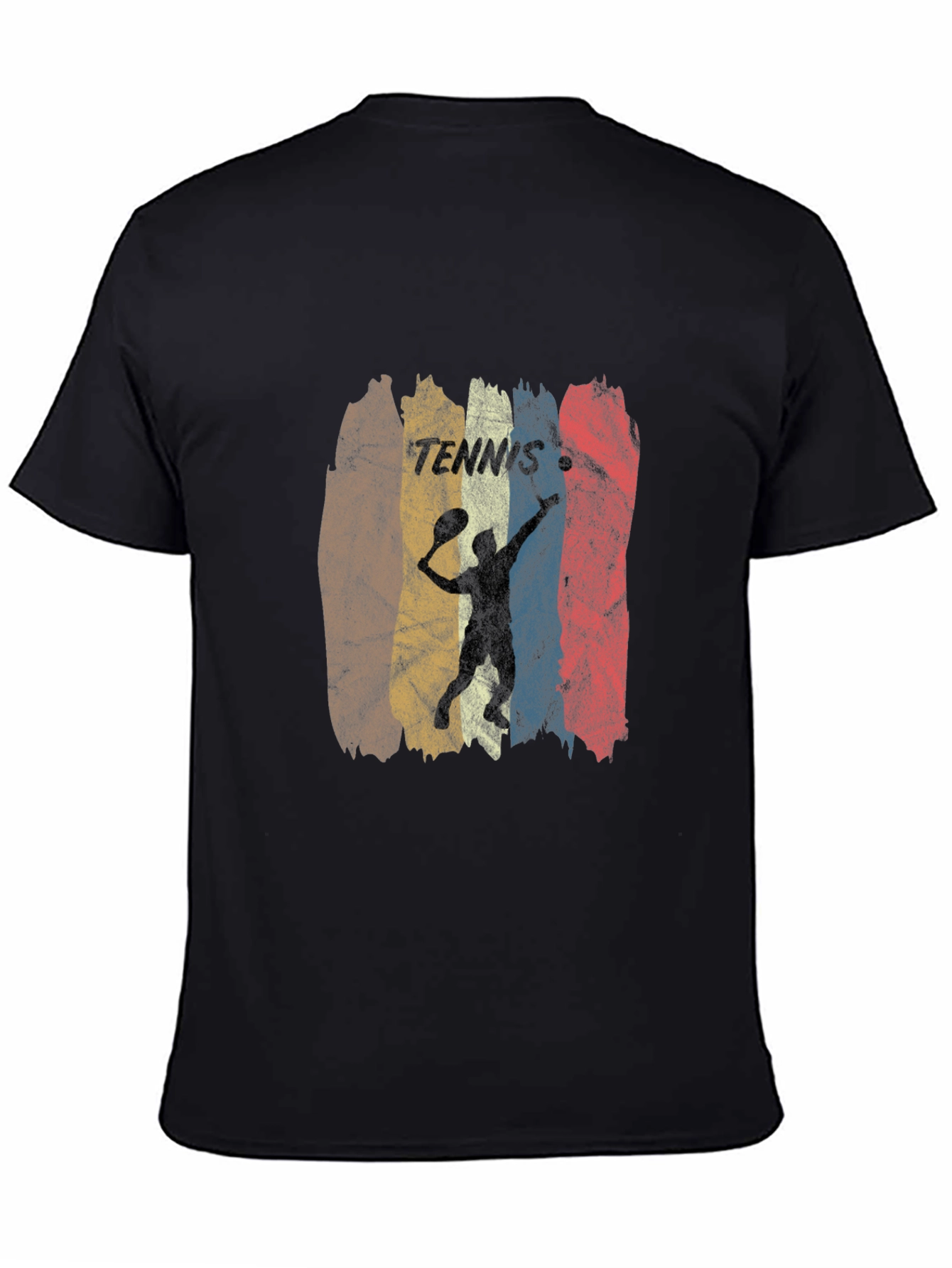 Vintage Tennis Player Graphic T-Shirt - Unisex
