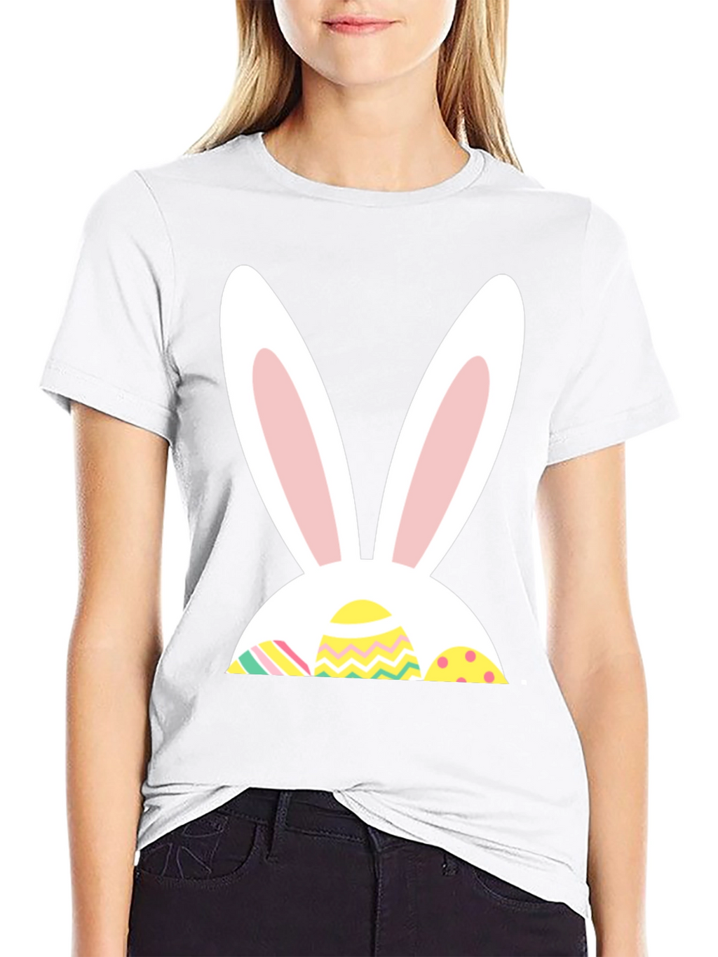 Easter Bunny Eggs T-Shirt - Fun Holiday Apparel