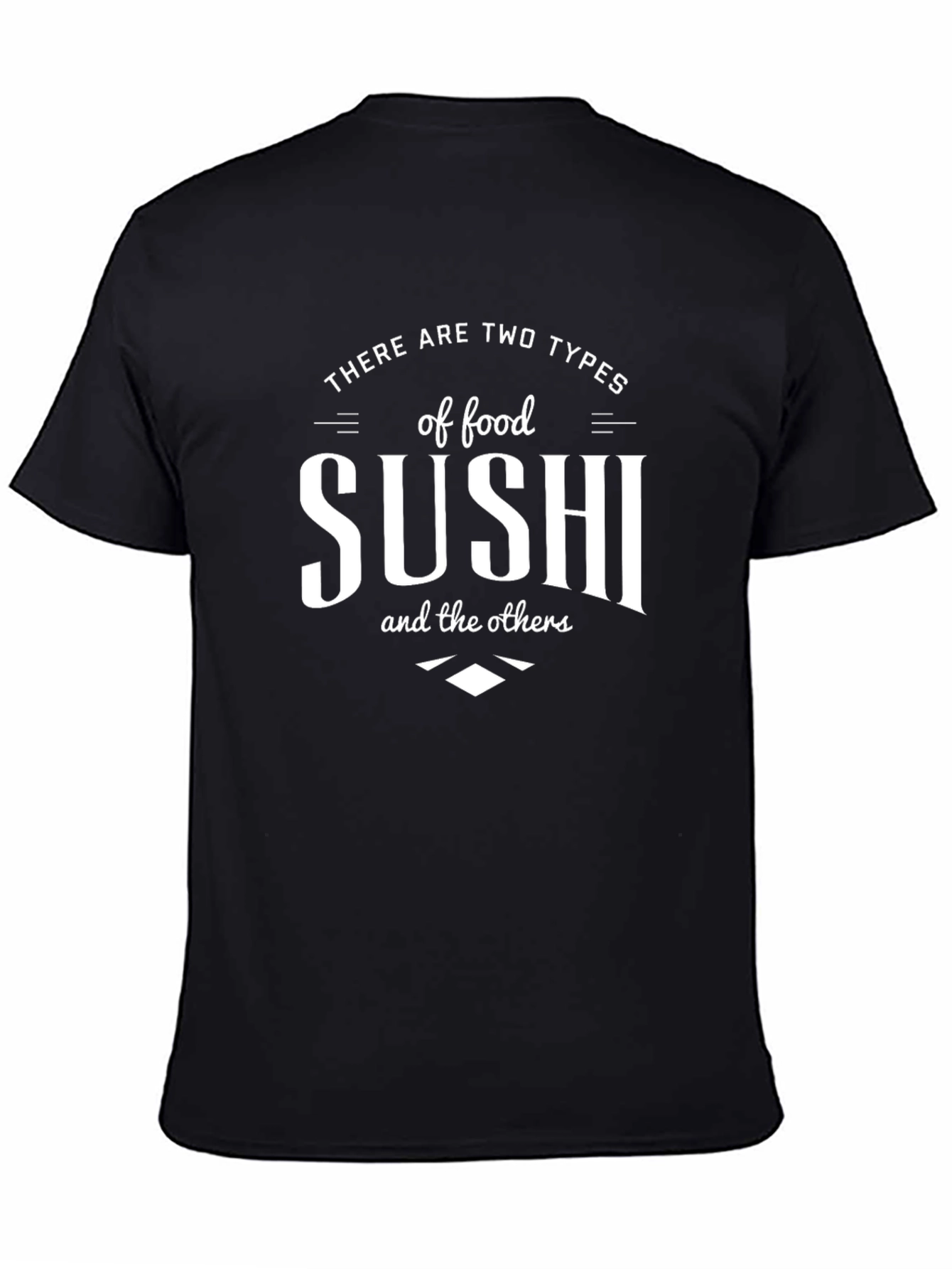 Sushi Lover T-Shirt - Two Types of Food