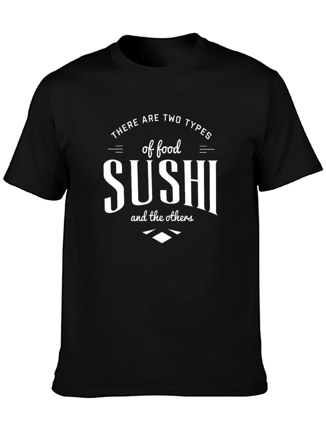 Sushi Lover T-Shirt - Two Types of Food