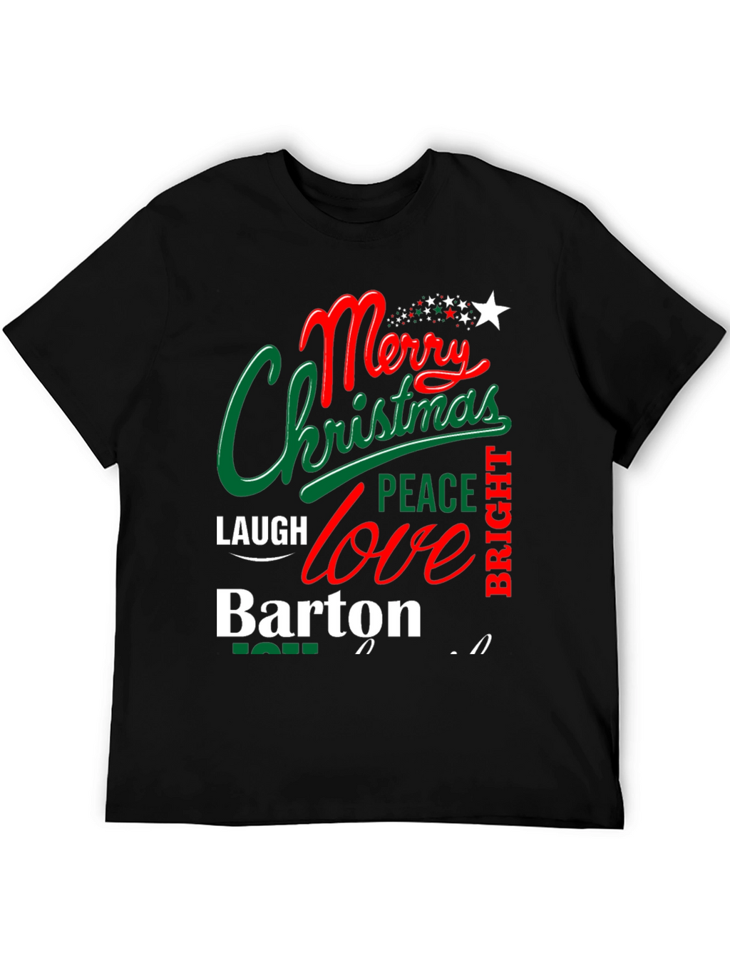 Merry Christmas Personalized T-Shirt
