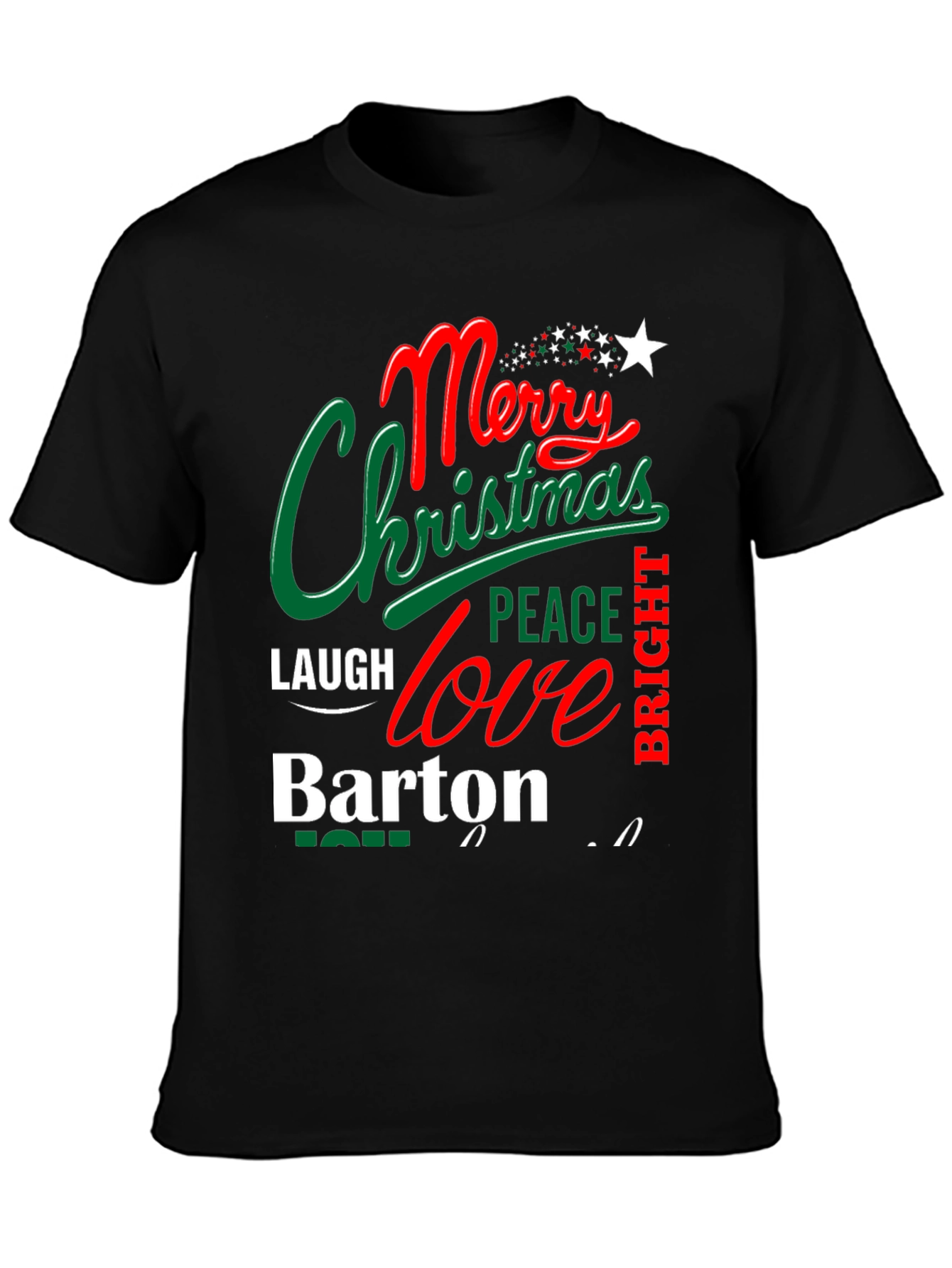 Merry Christmas Personalized T-Shirt