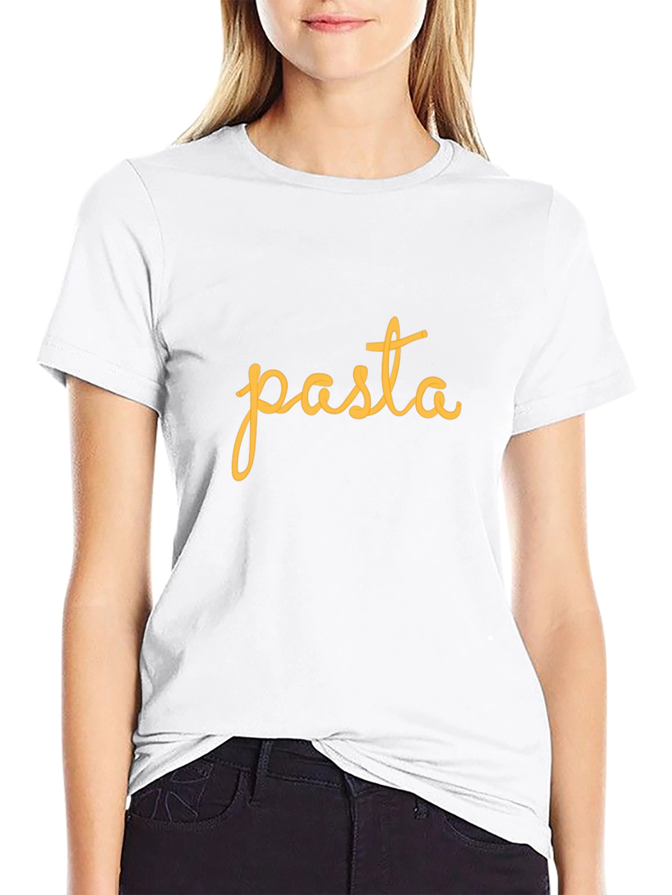 Pasta Graphic Tee - Casual Comfort