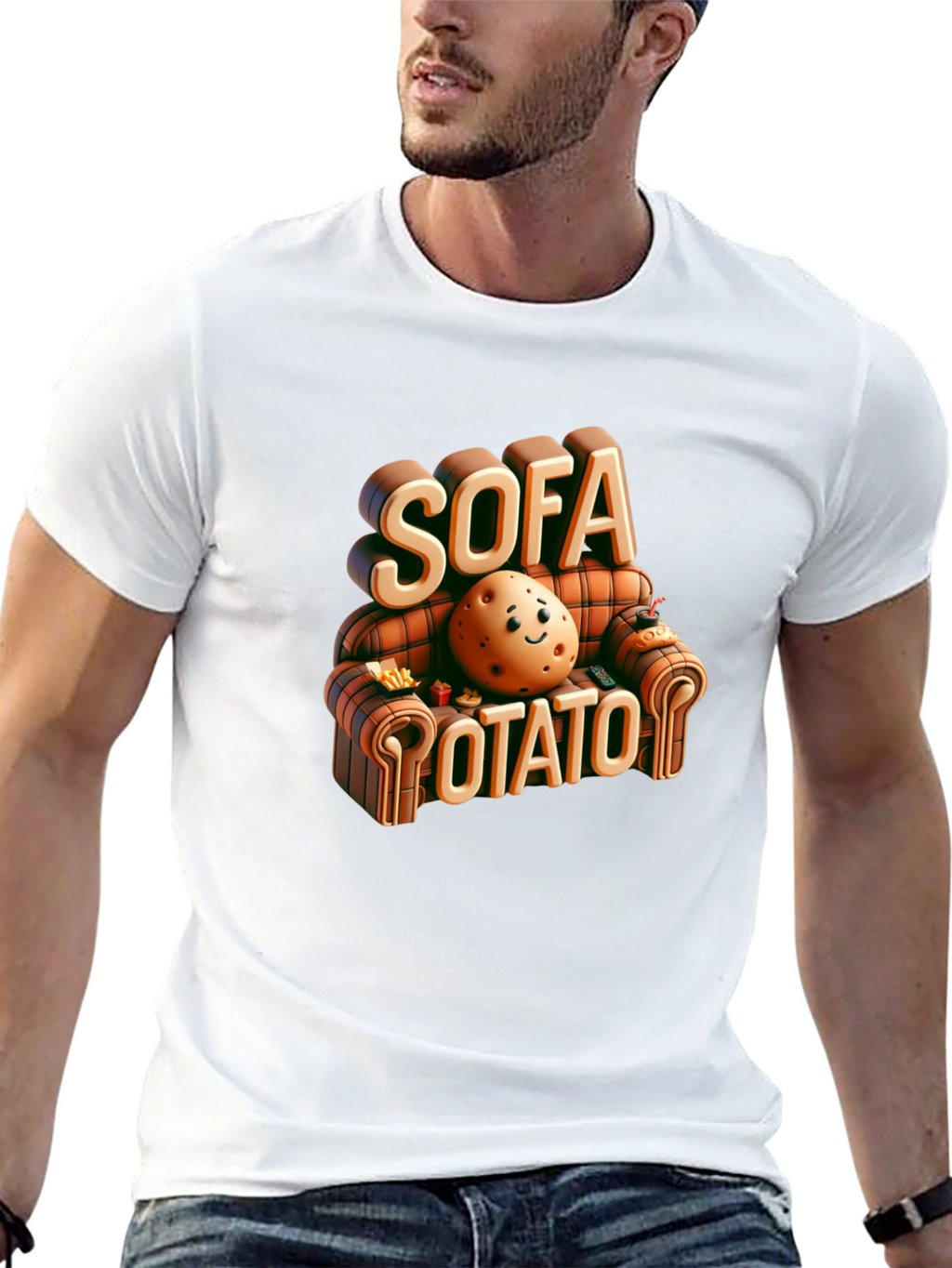 Sofa Potato T-Shirt: Comfort & Style