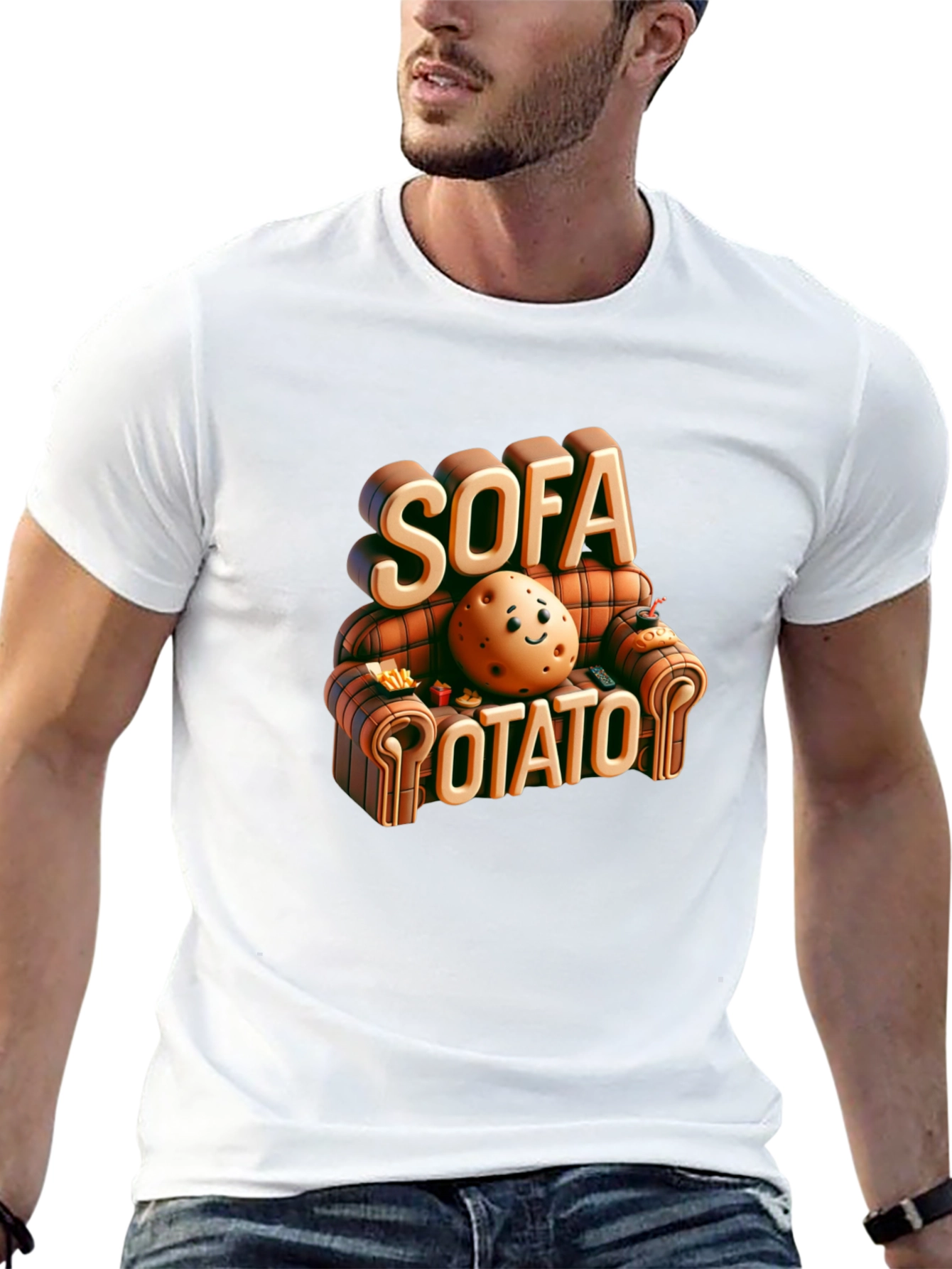 Sofa Potato T-Shirt: Comfort & Style