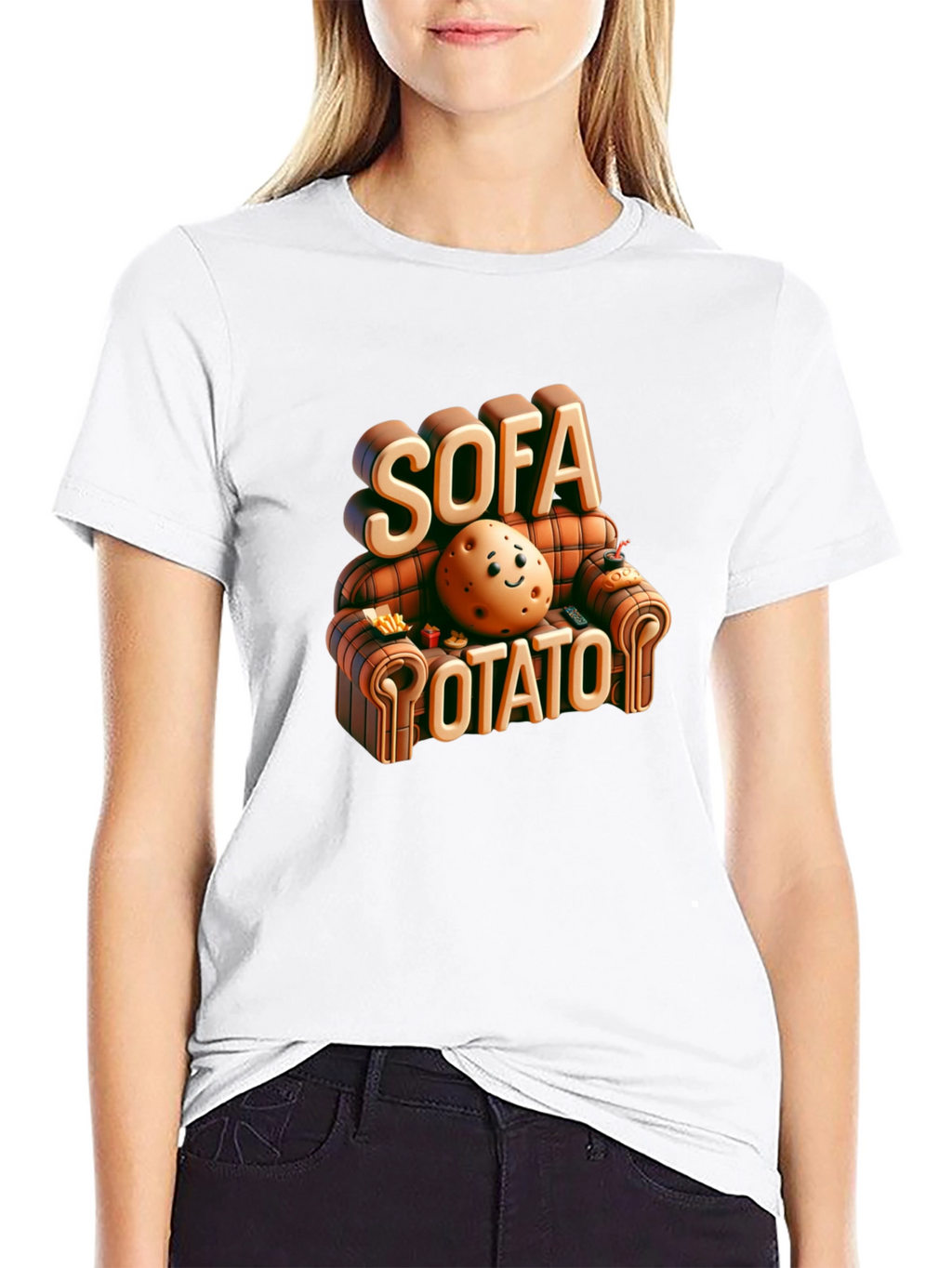 Sofa Potato T-Shirt: Comfort & Style