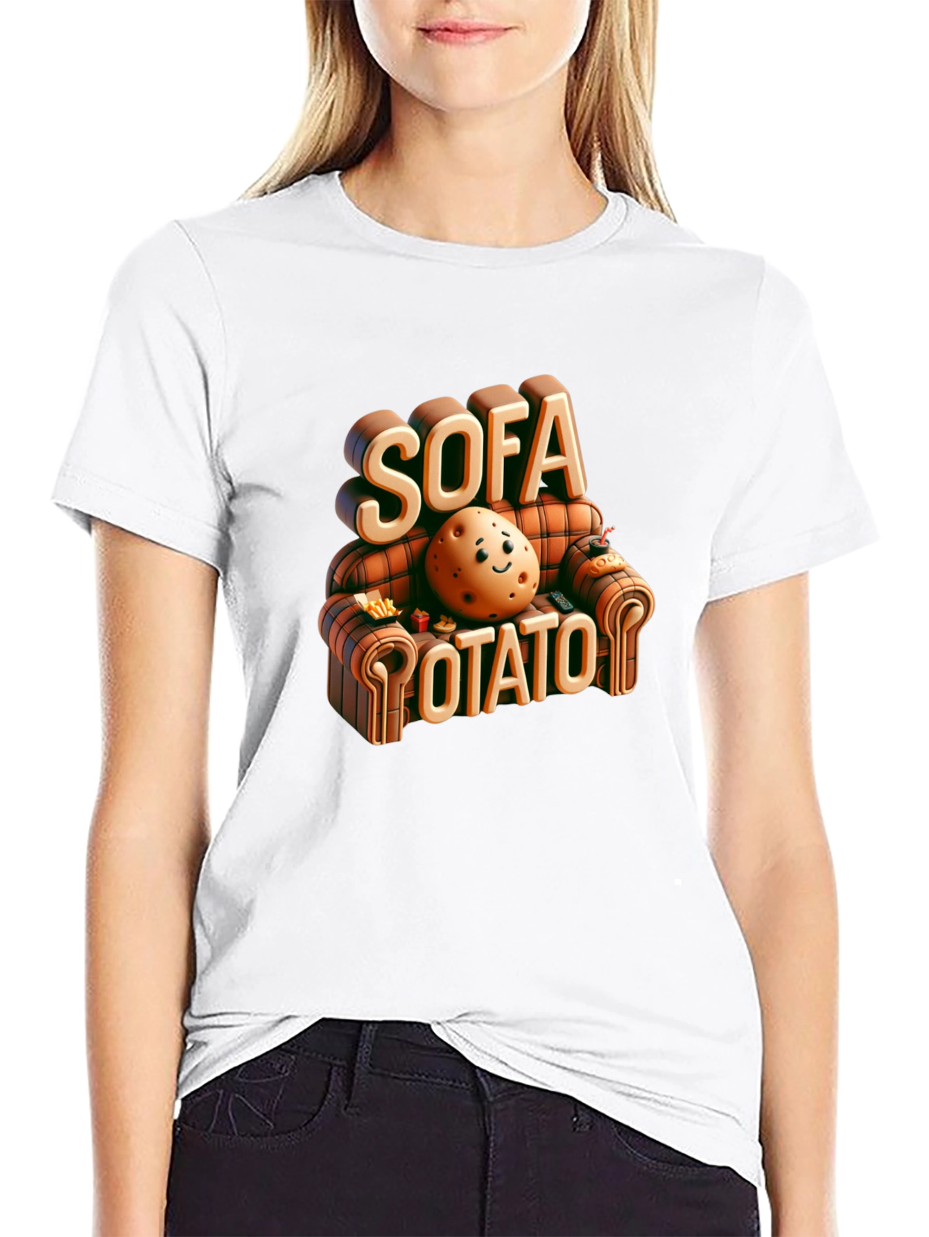 Sofa Potato T-Shirt: Comfort & Style
