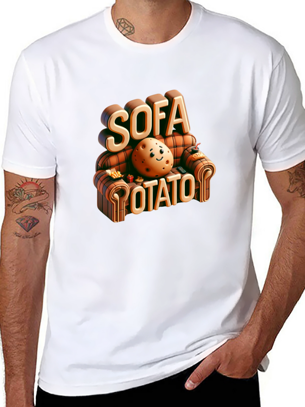Sofa Potato T-Shirt: Comfort & Style