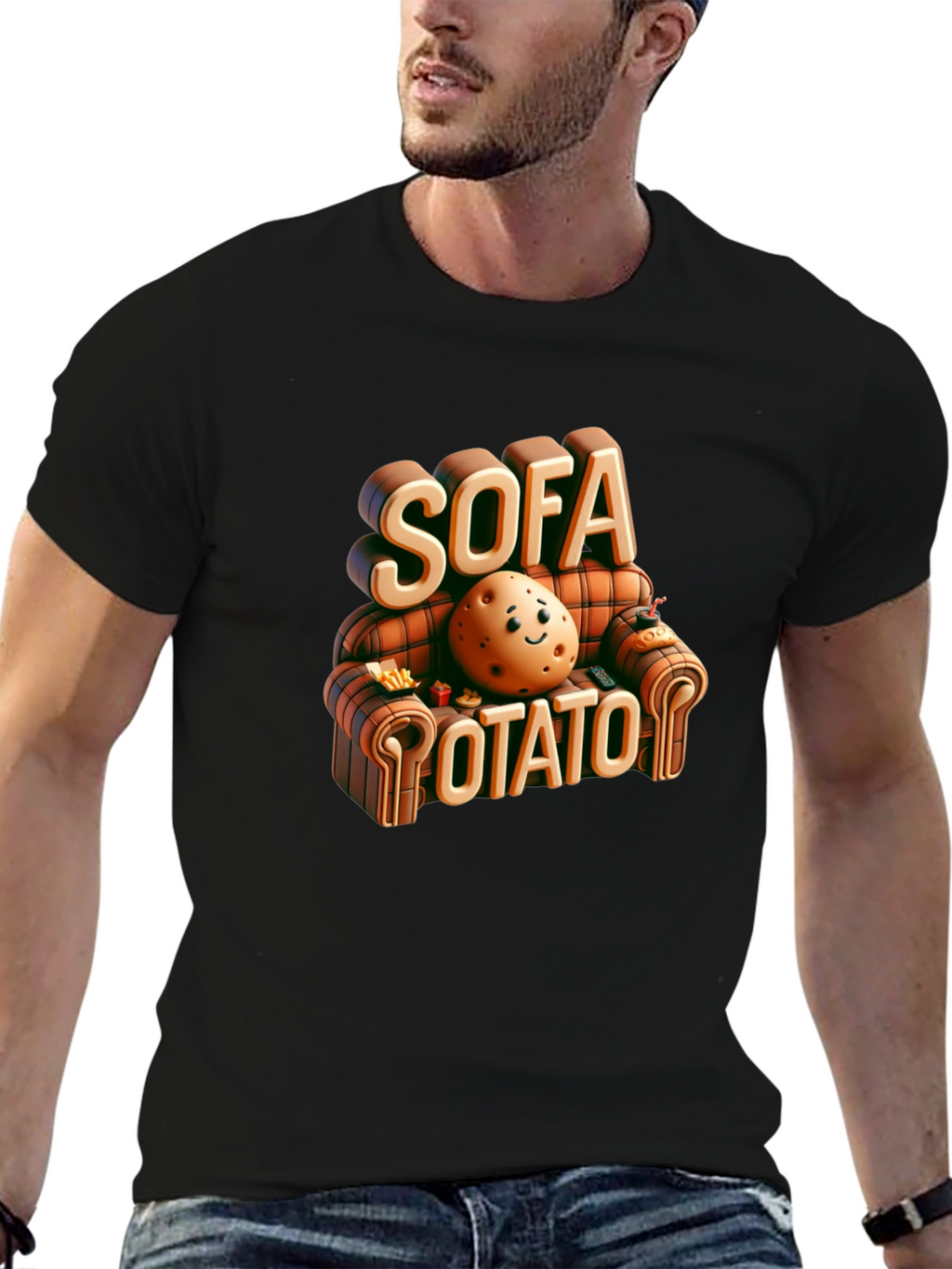 Sofa Potato T-Shirt: Comfort & Style