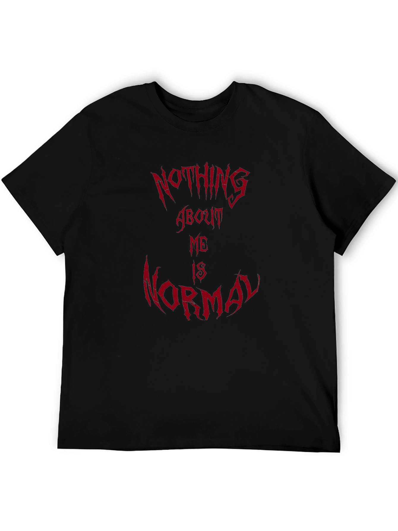Nothing About Me Is Normal Graphic Tee