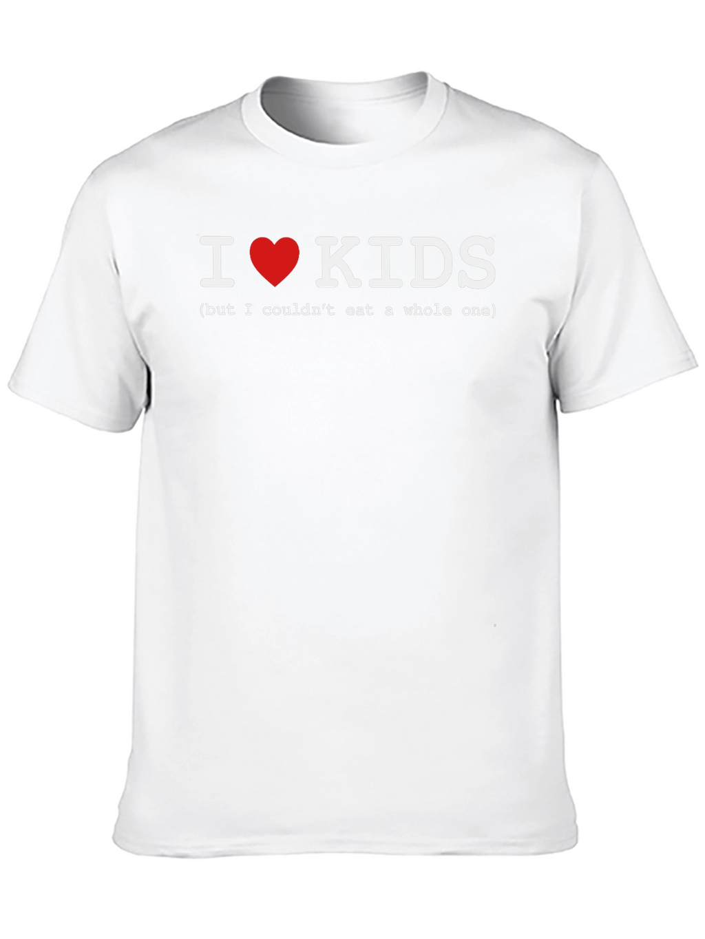 I Heart Kids T-Shirt - Funny Graphic Tee