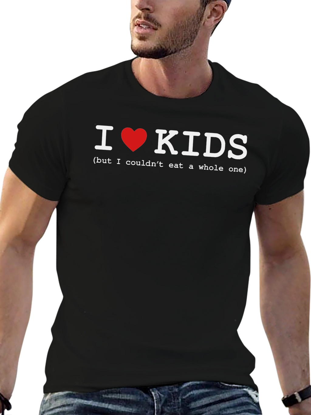 I Heart Kids T-Shirt - Funny Graphic Tee