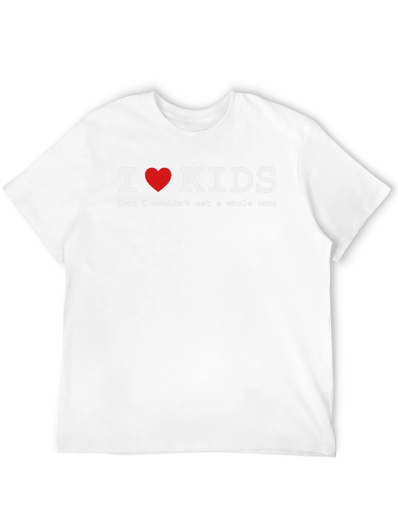 I Heart Kids T-Shirt - Funny Graphic Tee