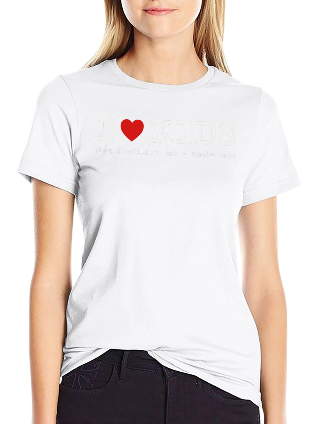 I Heart Kids T-Shirt - Funny Graphic Tee