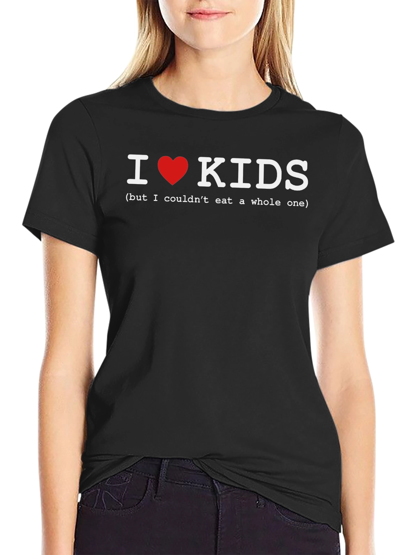 I Heart Kids T-Shirt - Funny Graphic Tee