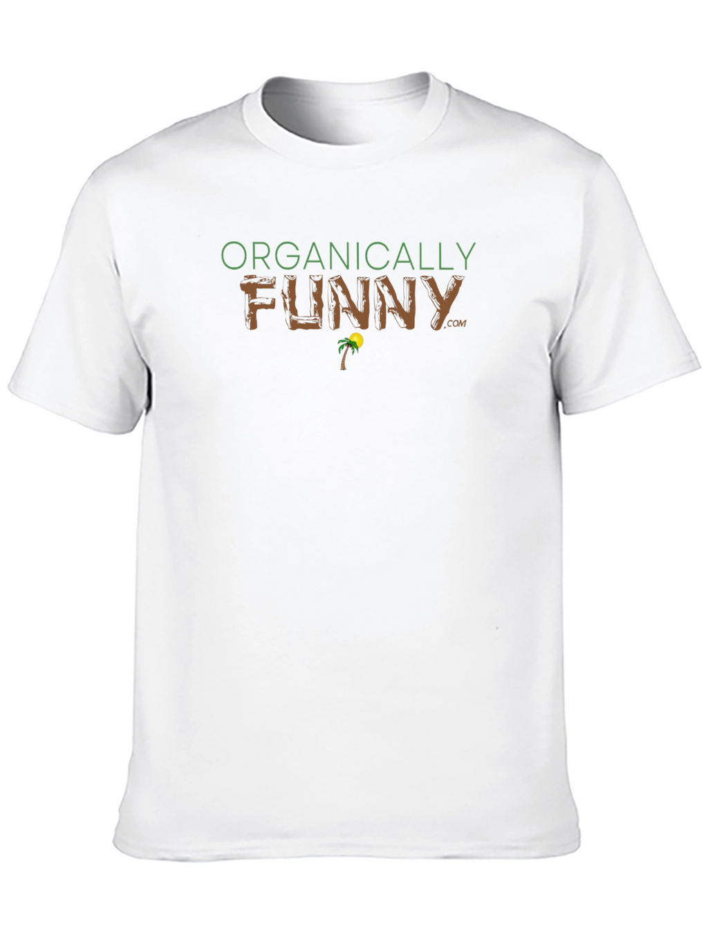 Organically Funny Graphic T-Shirt - Black