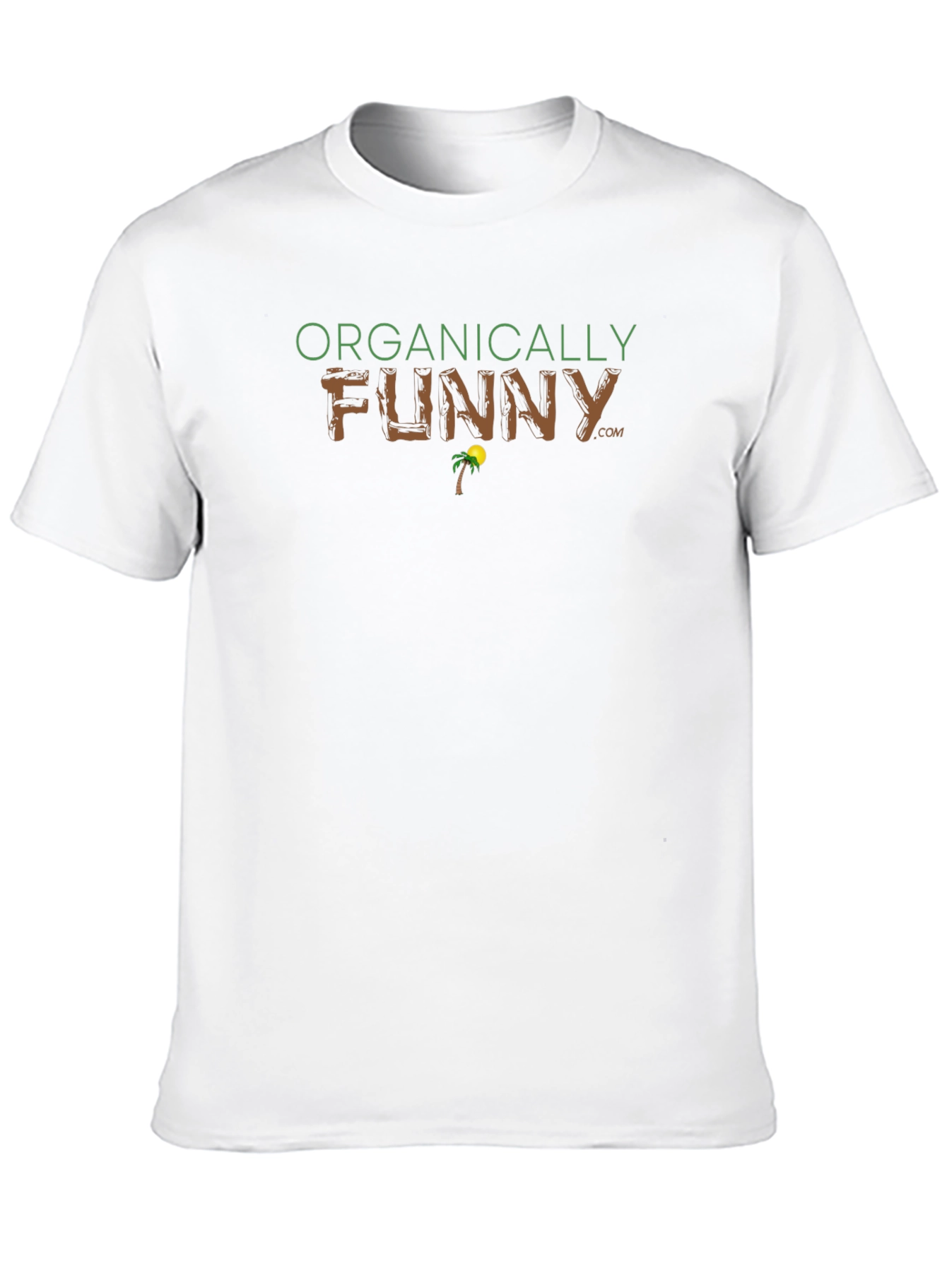 Organically Funny Graphic T-Shirt - Black