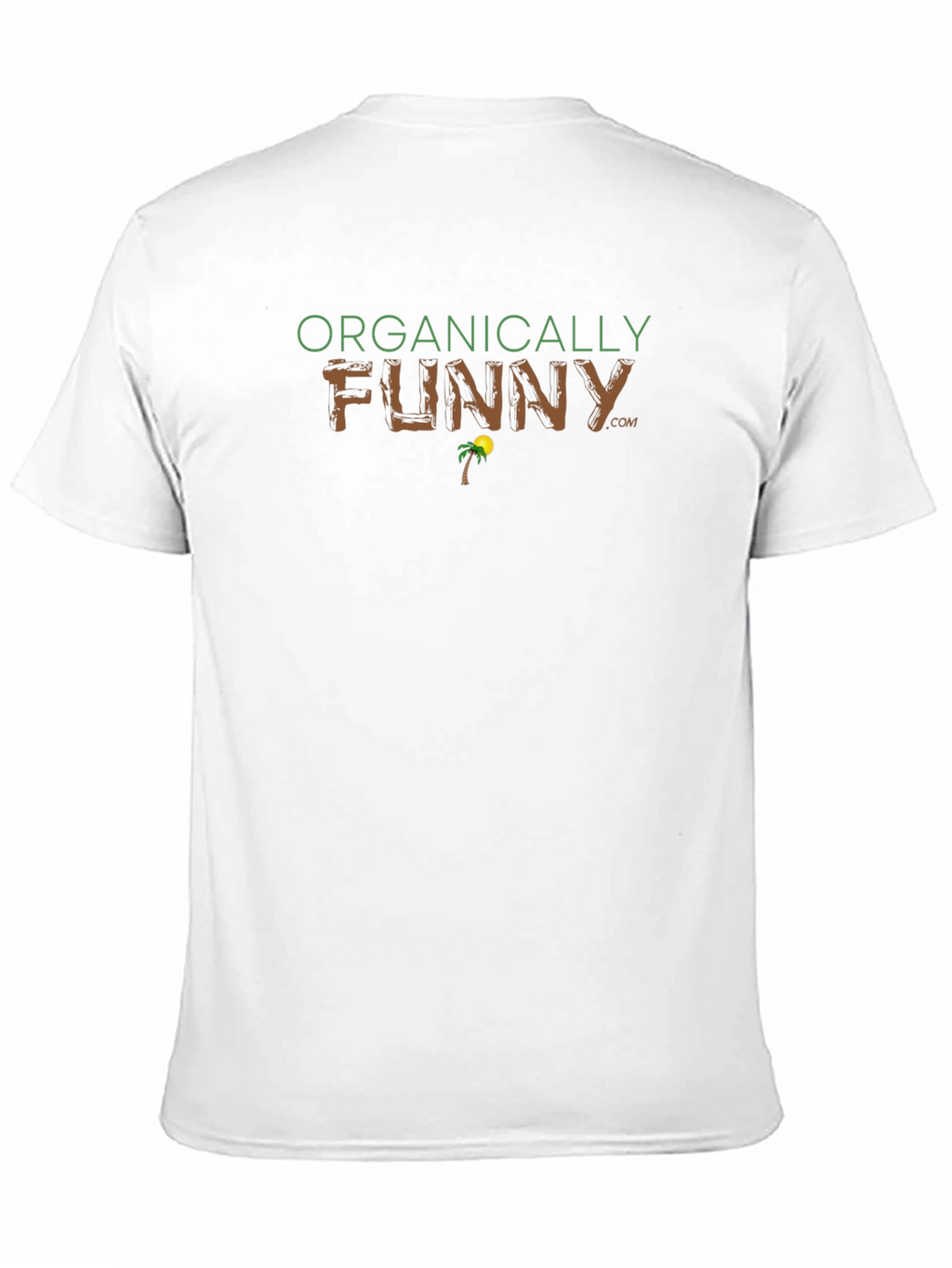 Organically Funny Graphic T-Shirt - Black