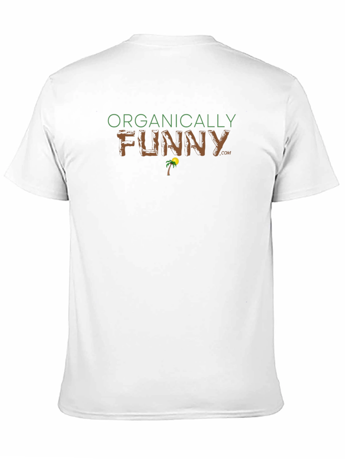 Organically Funny Graphic T-Shirt - Black