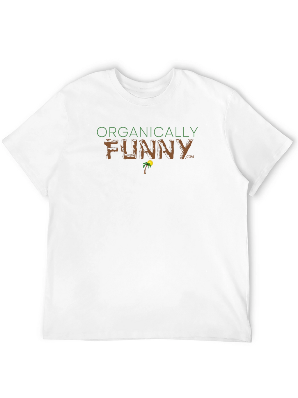 Organically Funny Graphic T-Shirt - Black