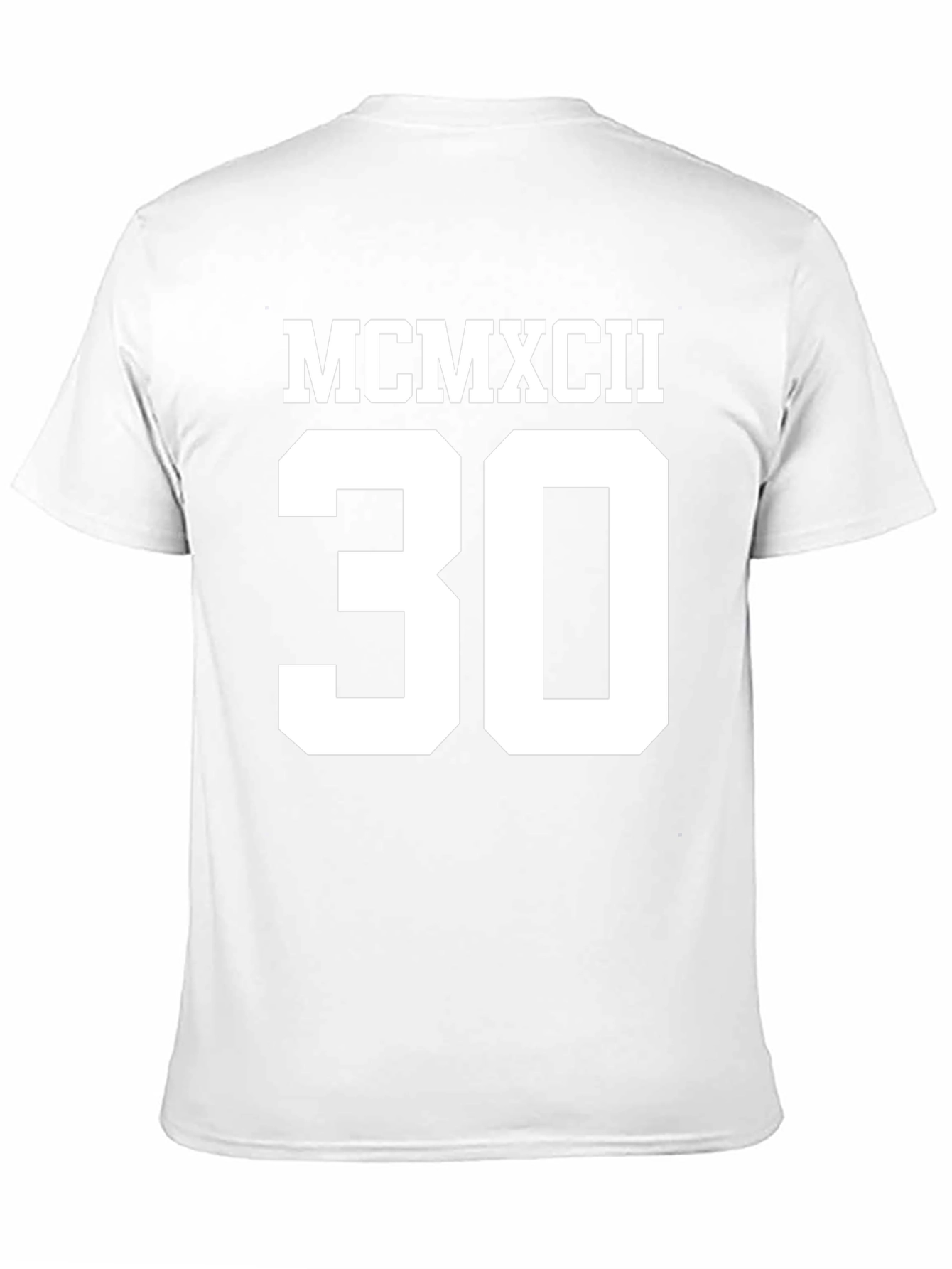 Roman Numeral 1992 Birthday T-Shirt 30th Anniversary