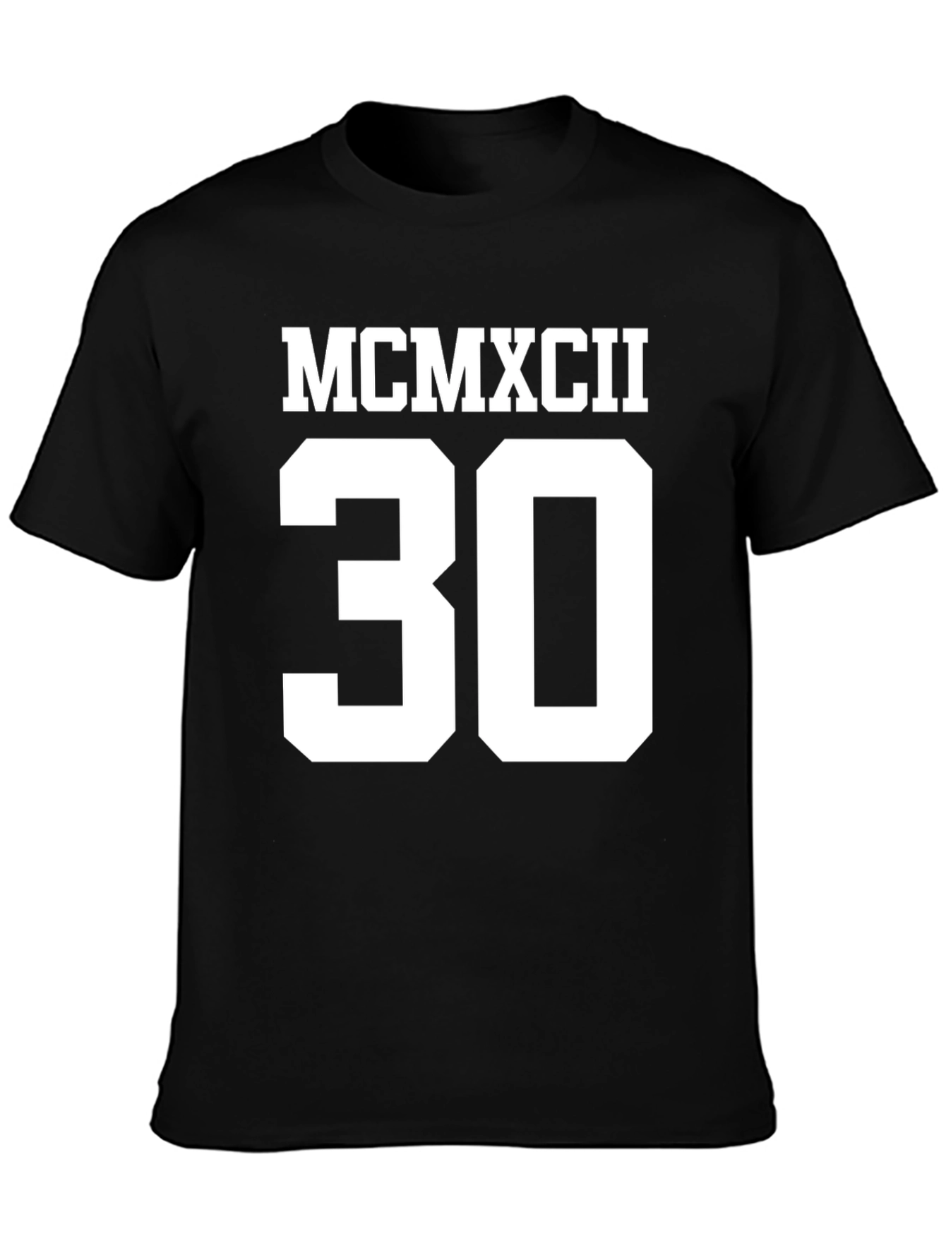 Roman Numeral 1992 Birthday T-Shirt 30th Anniversary