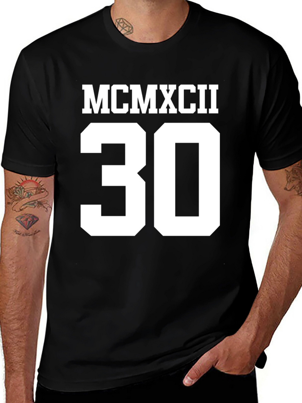 Roman Numeral 1992 Birthday T-Shirt 30th Anniversary