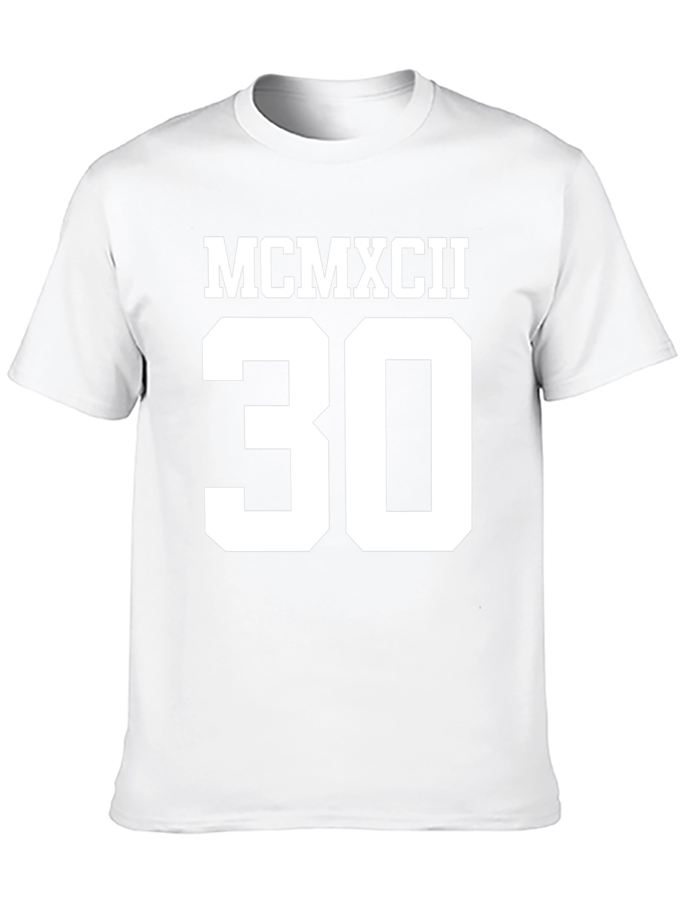 Roman Numeral 1992 Birthday T-Shirt 30th Anniversary