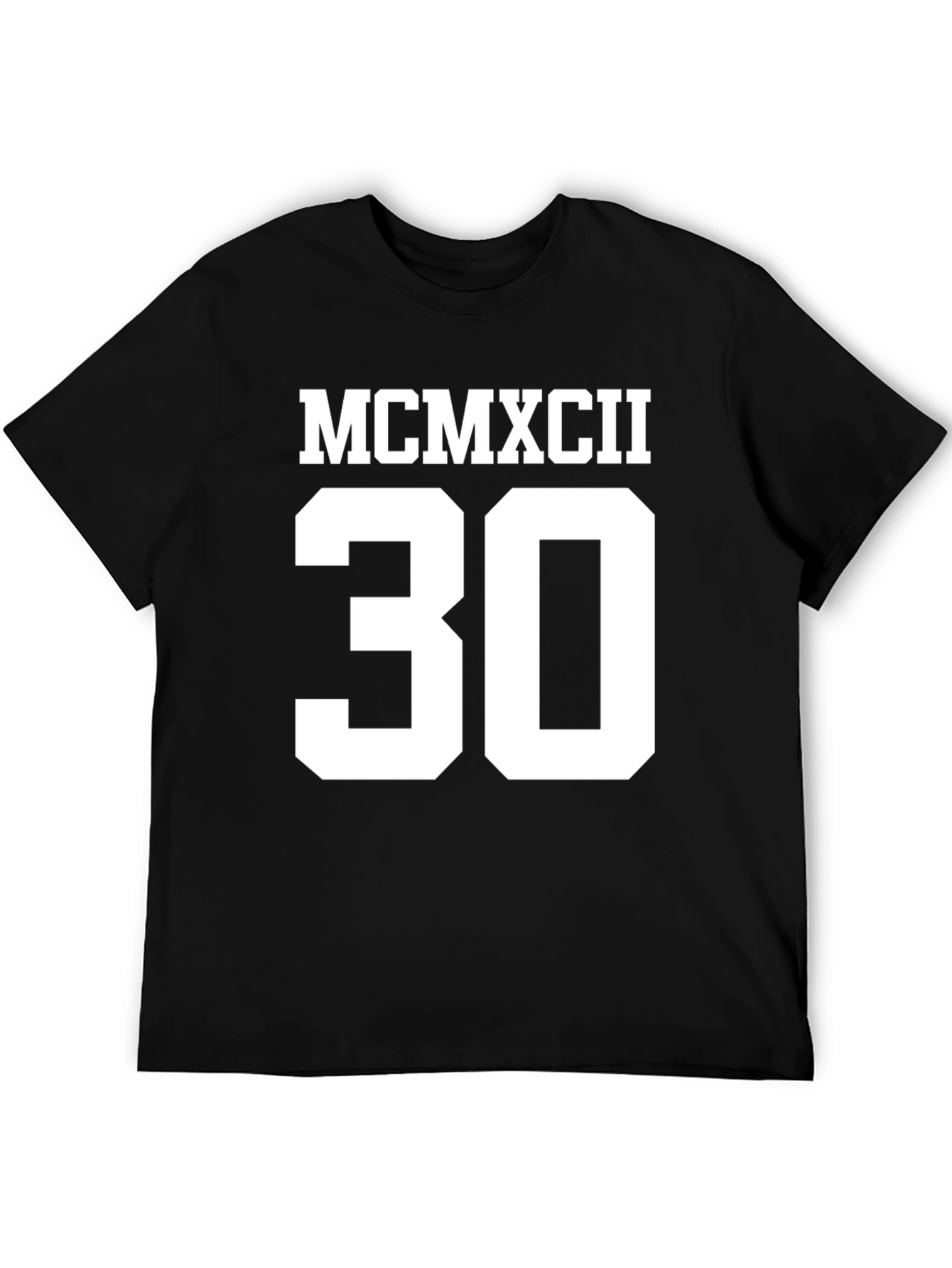 Roman Numeral 1992 Birthday T-Shirt 30th Anniversary