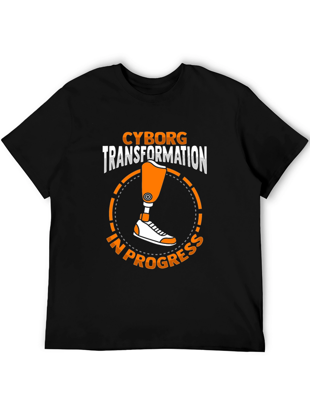 Cyborg Transformation T-Shirt - In Progress Tee
