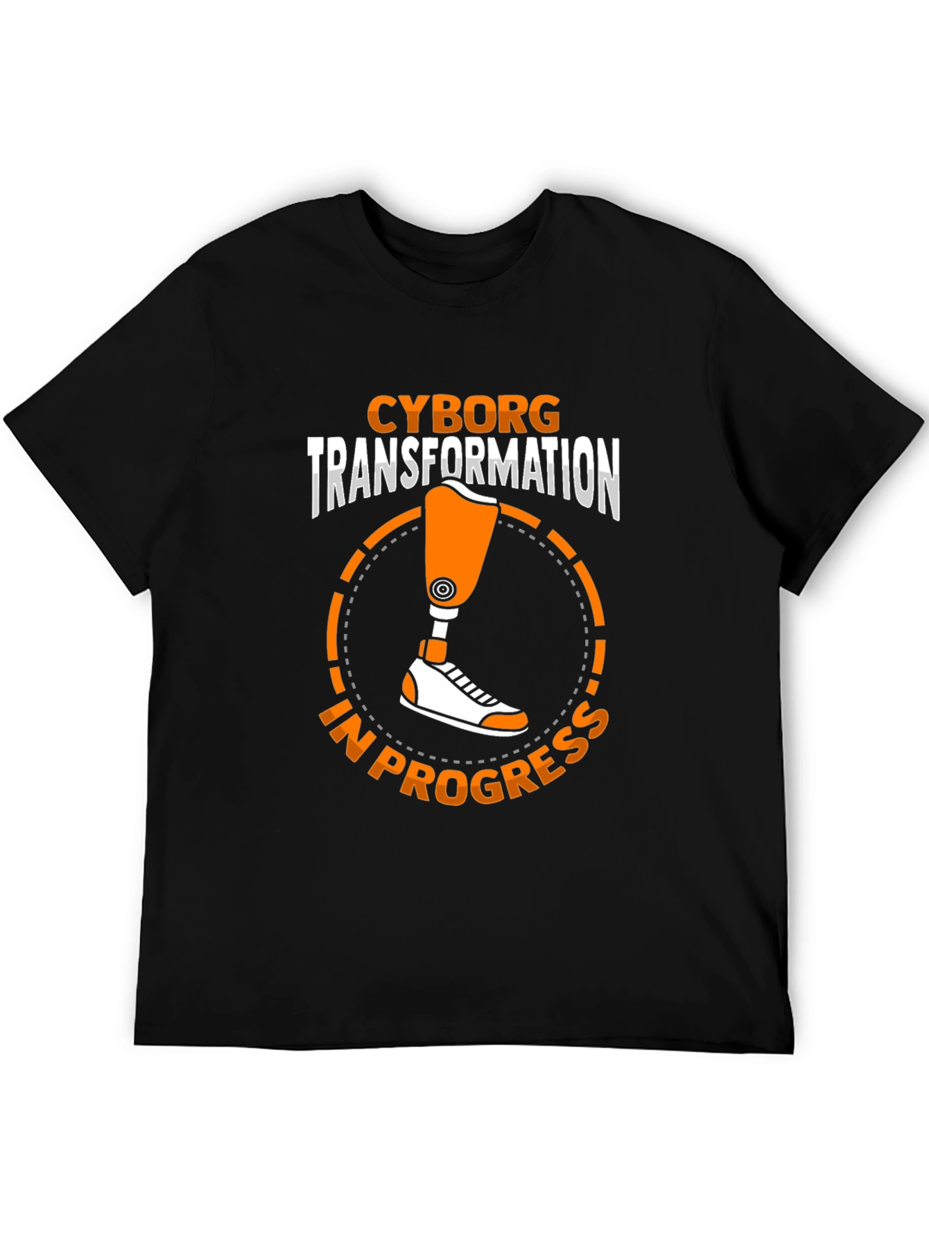 Cyborg Transformation T-Shirt - In Progress Tee