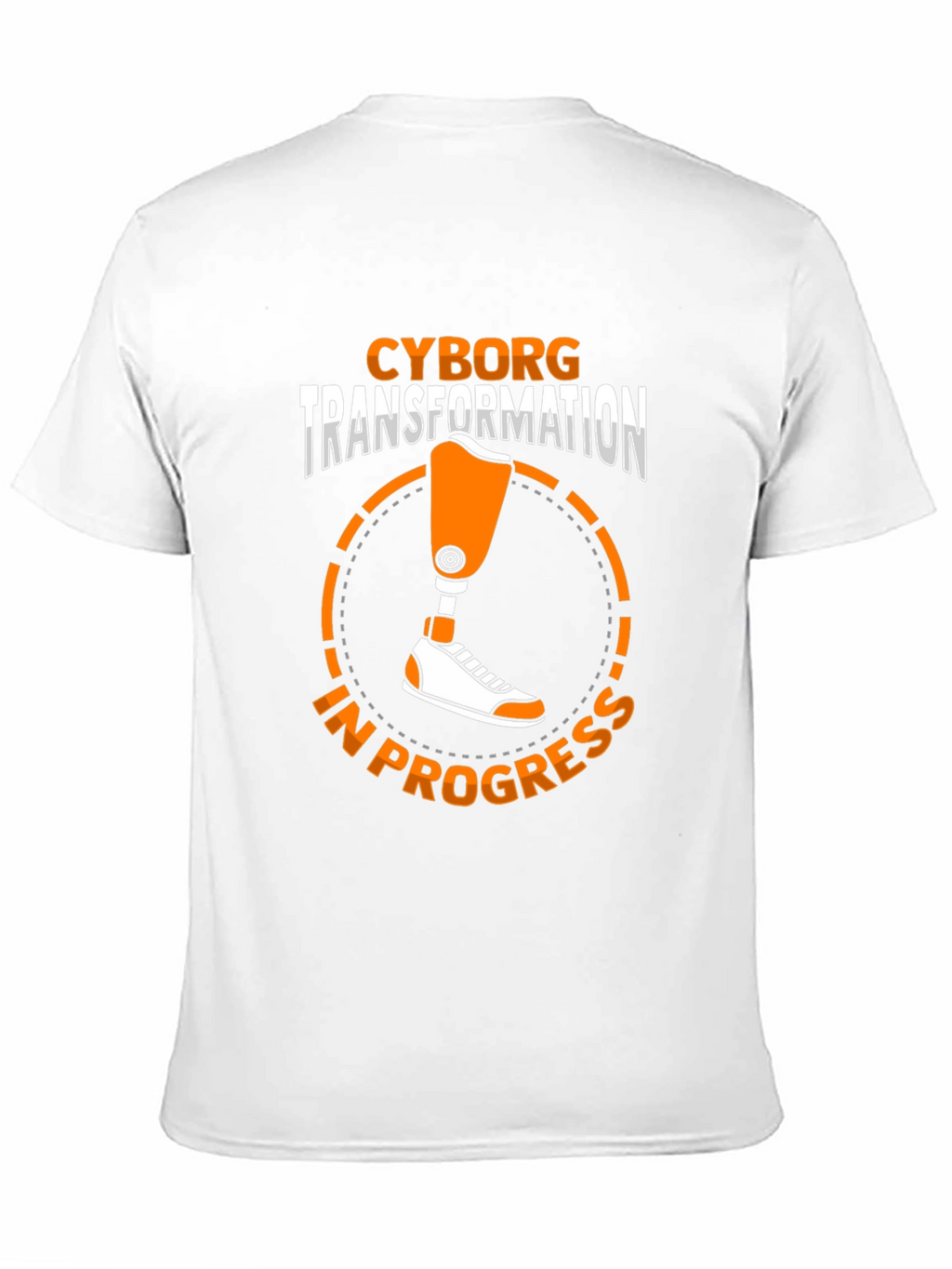 Cyborg Transformation T-Shirt - In Progress Tee