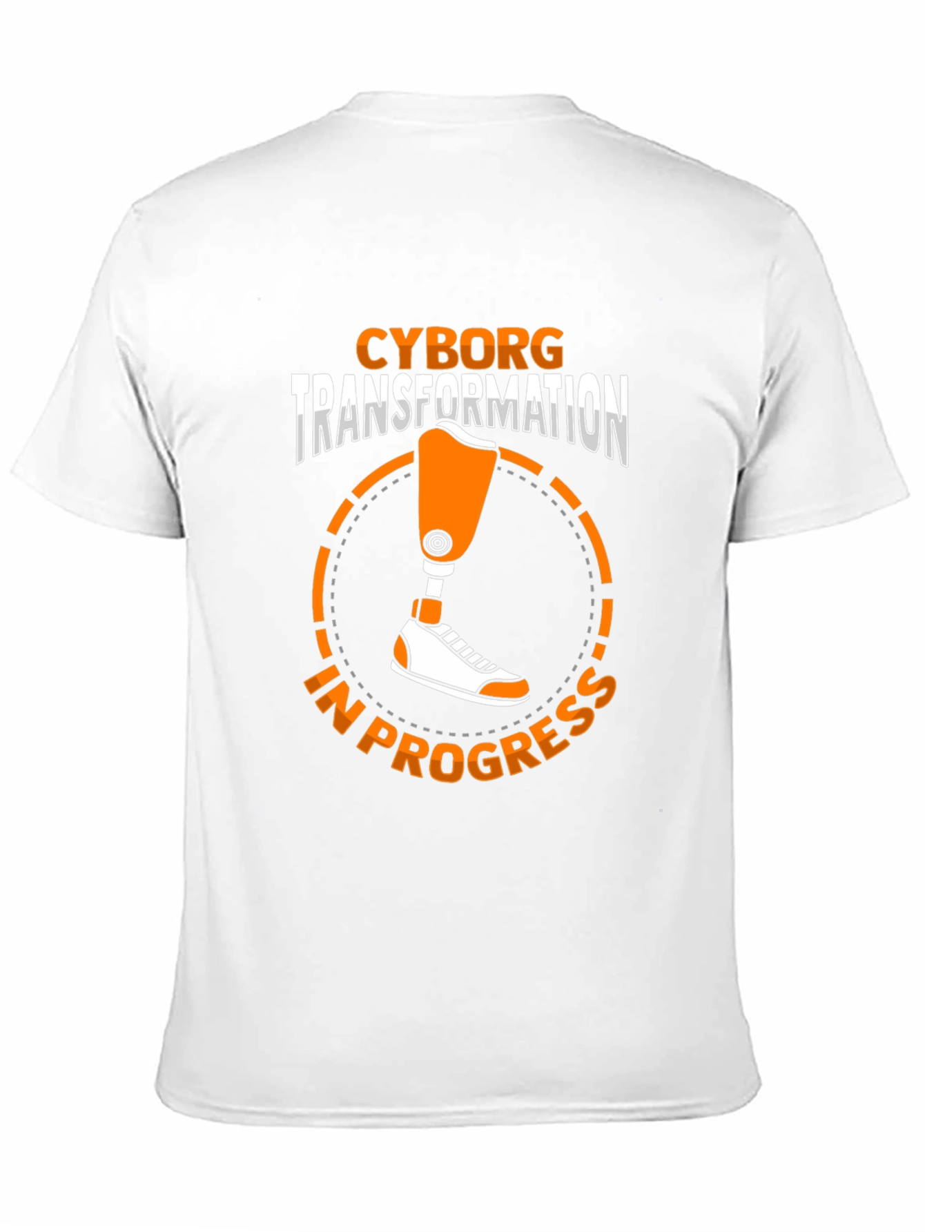 Cyborg Transformation T-Shirt - In Progress Tee