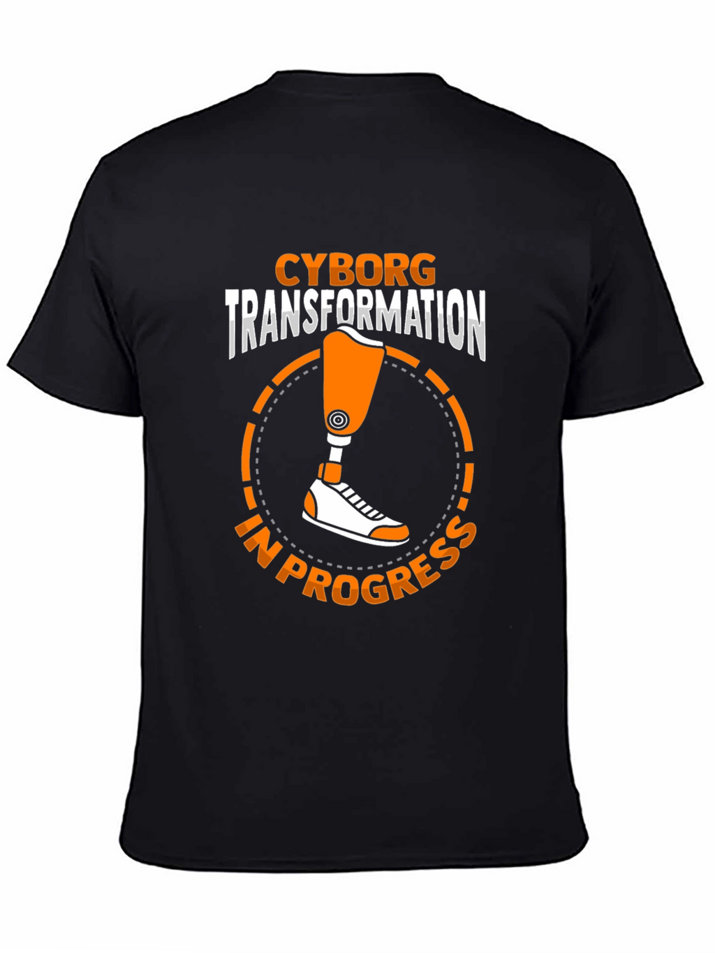 Cyborg Transformation T-Shirt - In Progress Tee