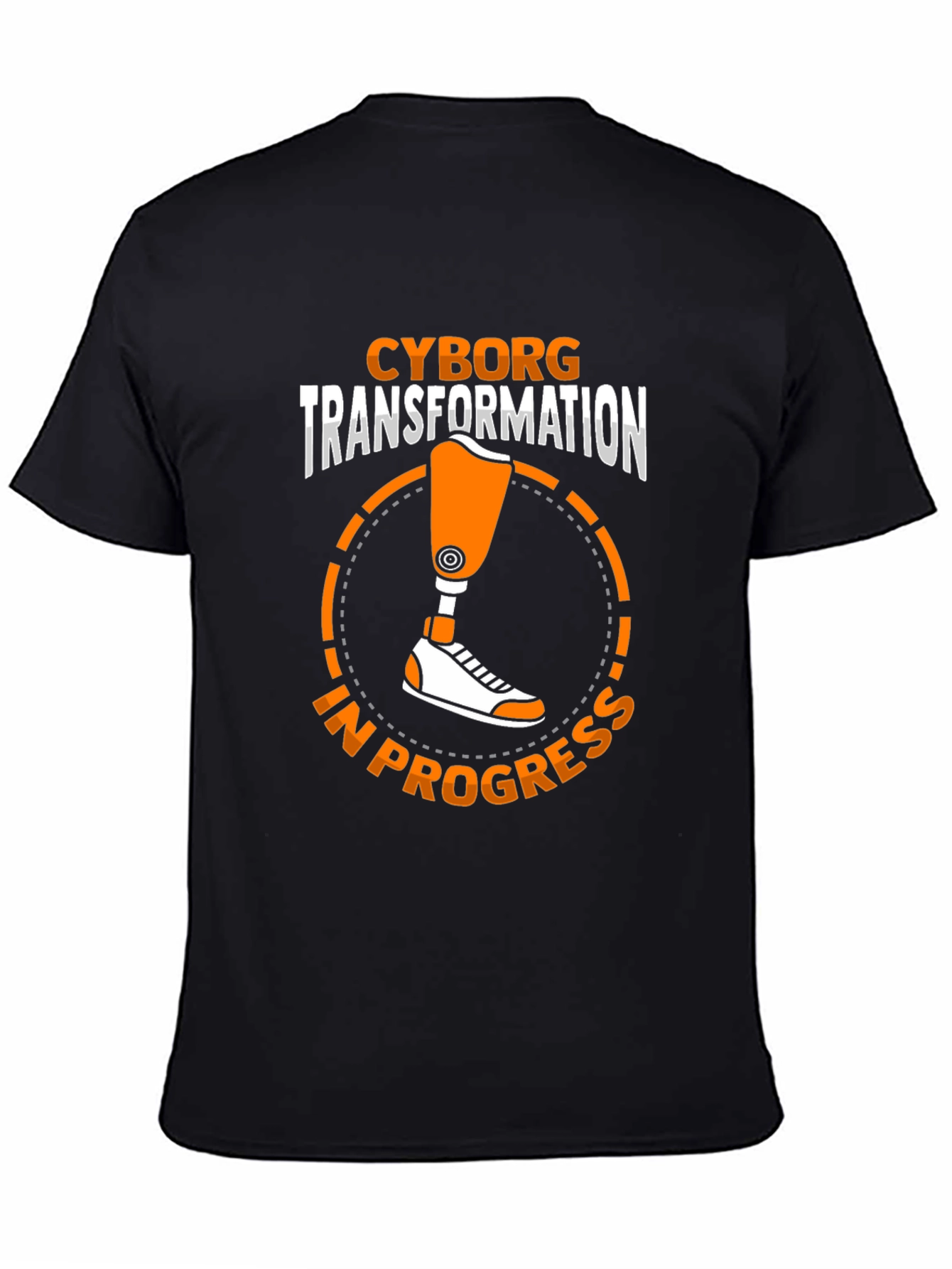 Cyborg Transformation T-Shirt - In Progress Tee