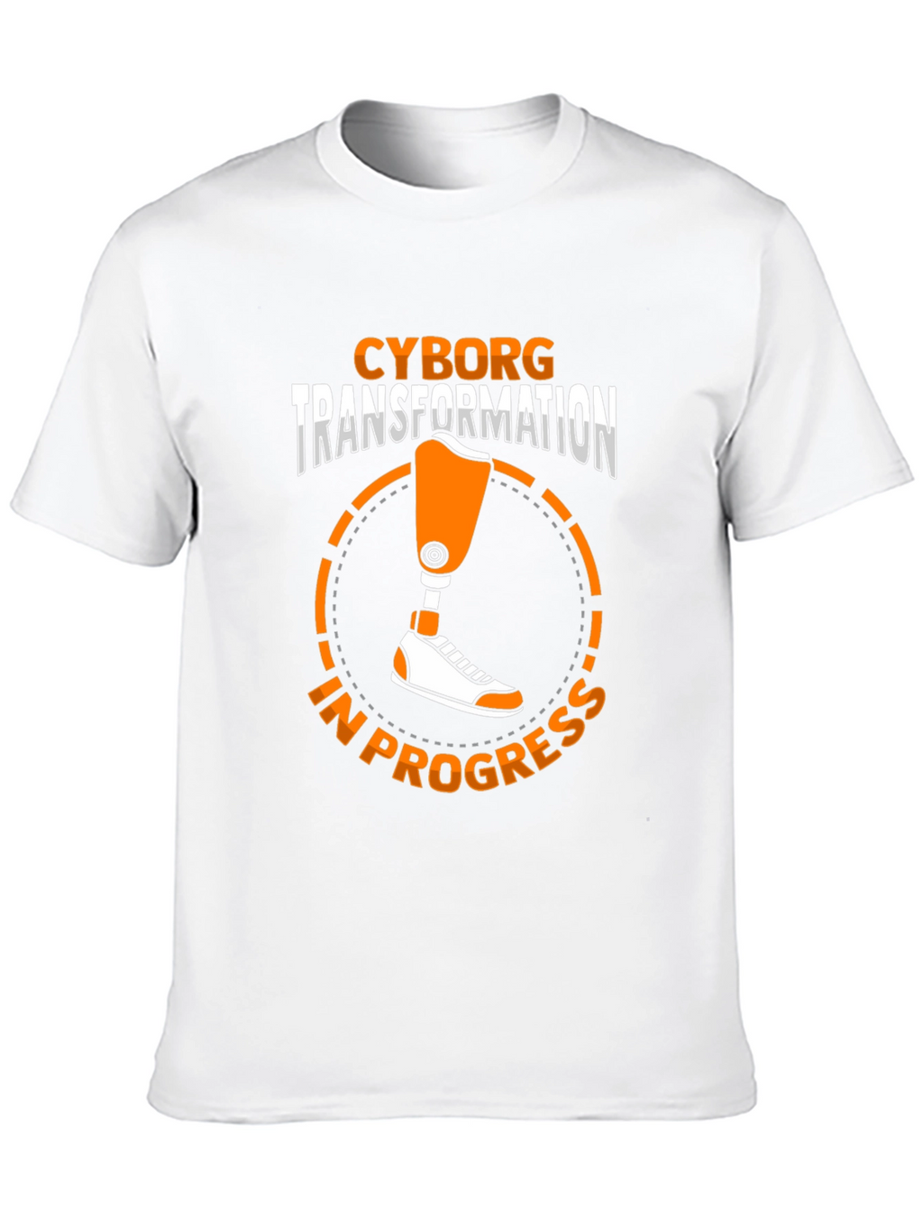 Cyborg Transformation T-Shirt - In Progress Tee