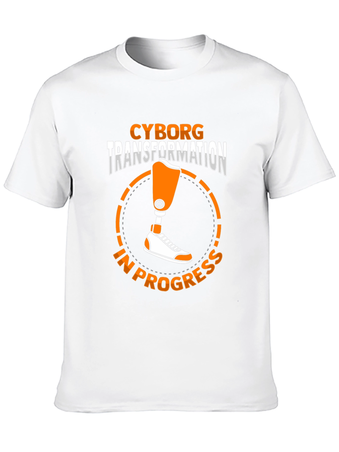 Cyborg Transformation T-Shirt - In Progress Tee