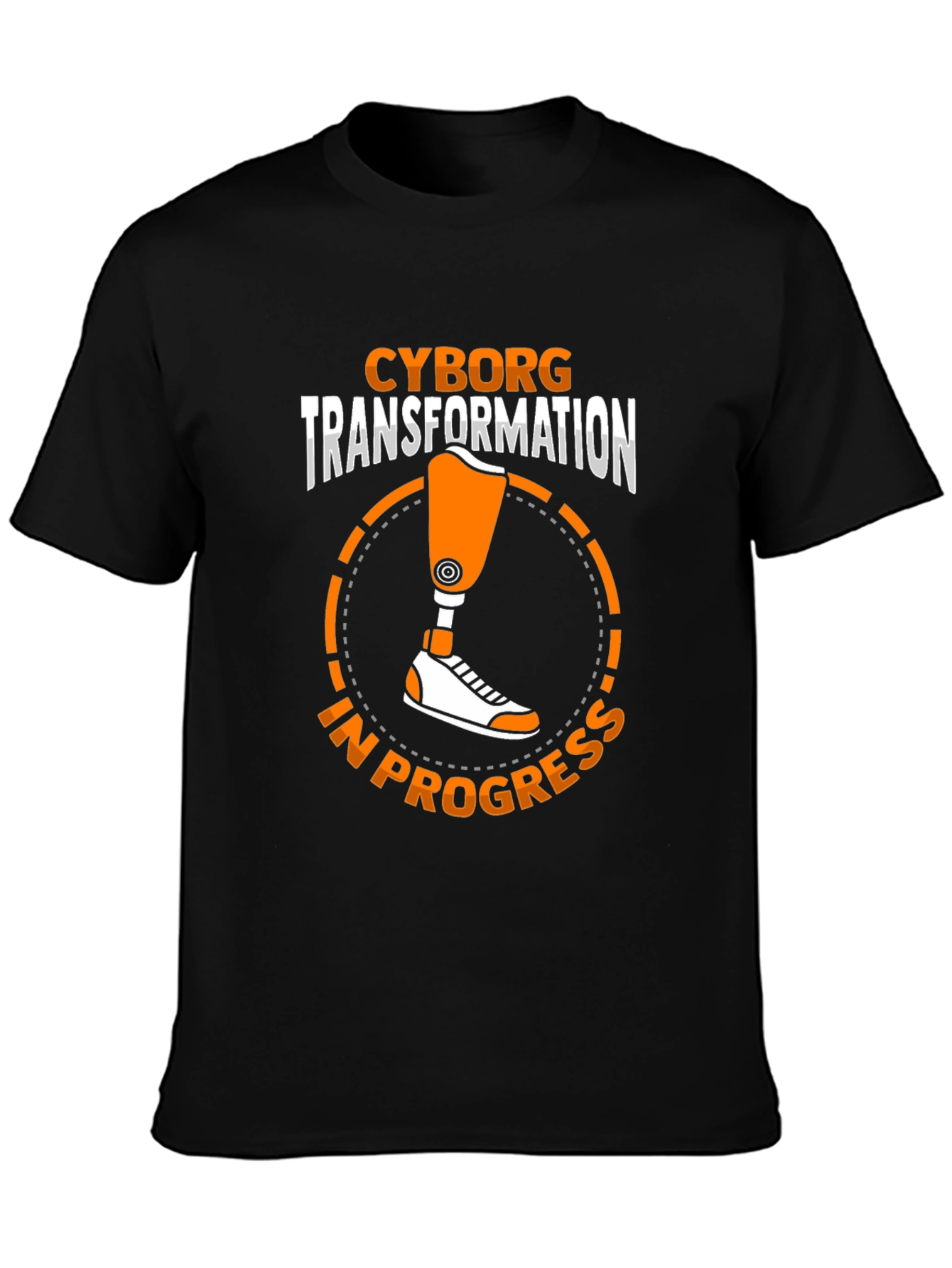 Cyborg Transformation T-Shirt - In Progress Tee