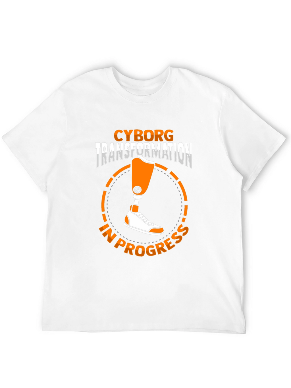 Cyborg Transformation T-Shirt - In Progress Tee