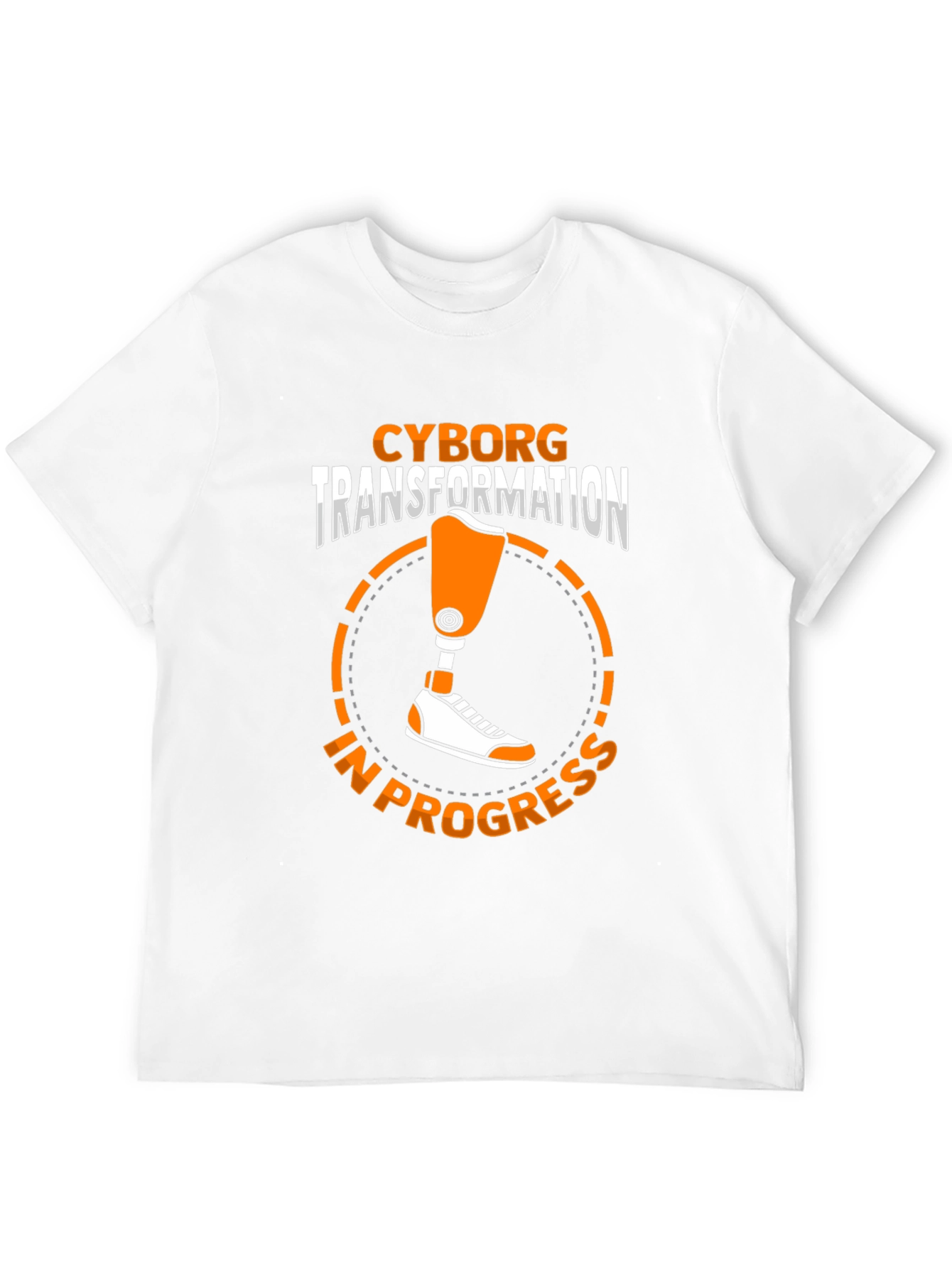 Cyborg Transformation T-Shirt - In Progress Tee